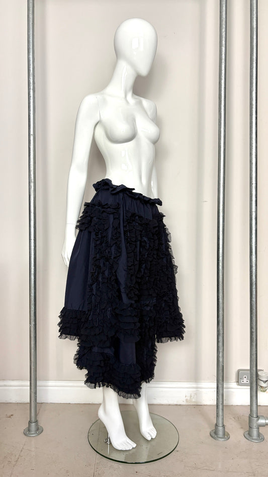 Comme des Garcons 2007 layered ruffle skirt