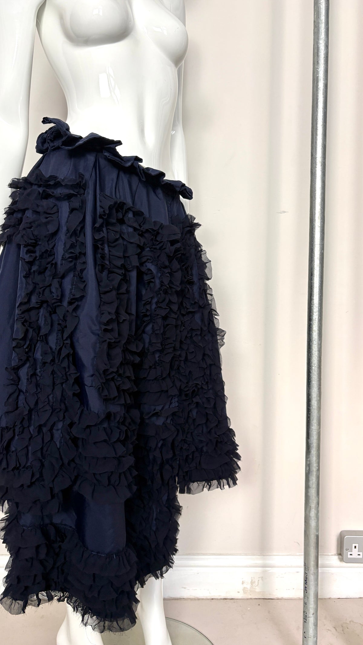 Comme des Garcons 2007 layered ruffle skirt