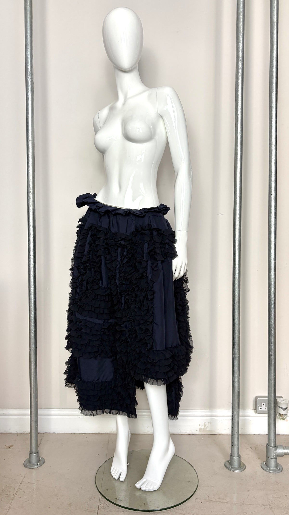 Comme des Garcons 2007 layered ruffle skirt