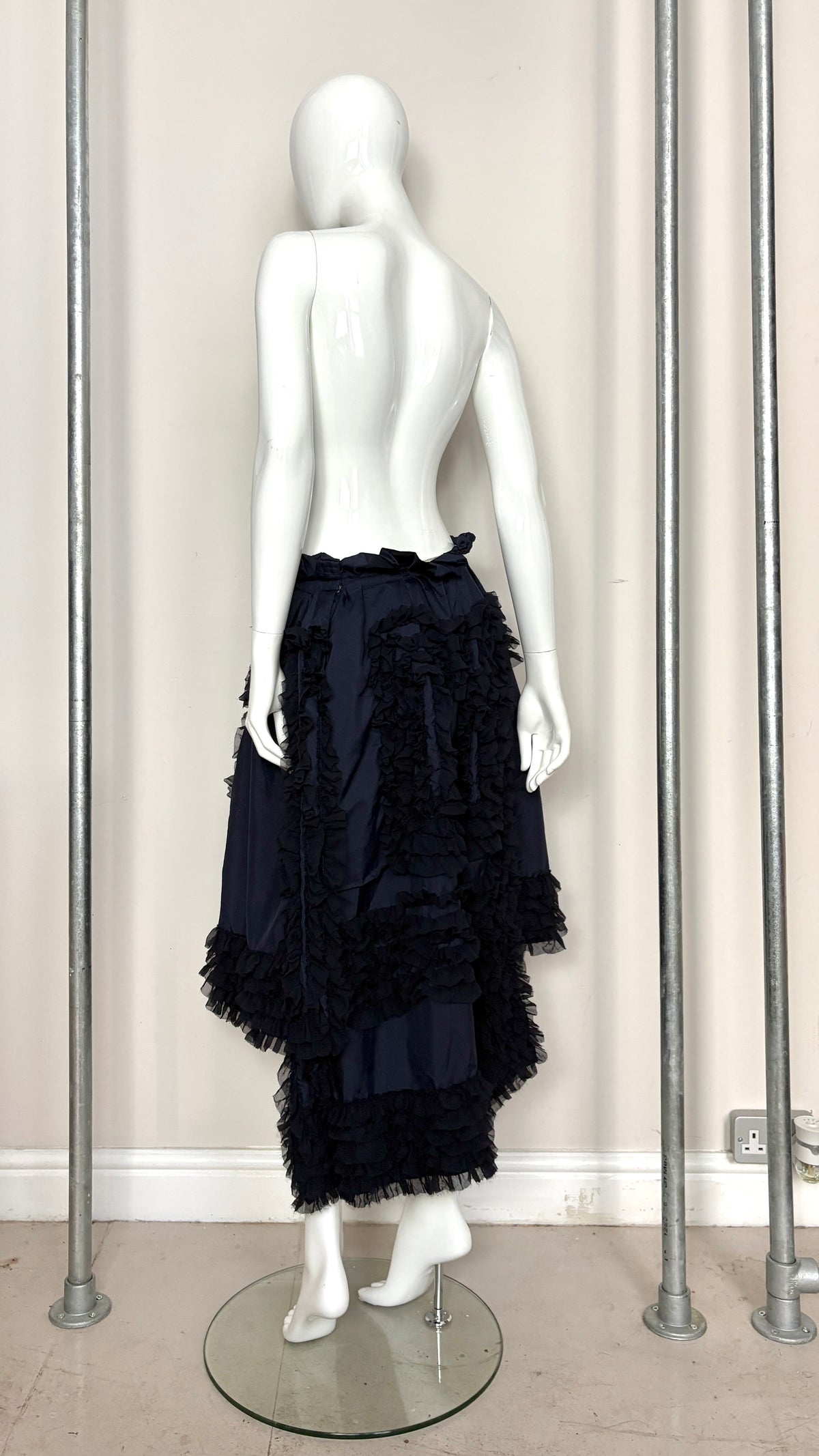 Comme des Garcons 2007 layered ruffle skirt
