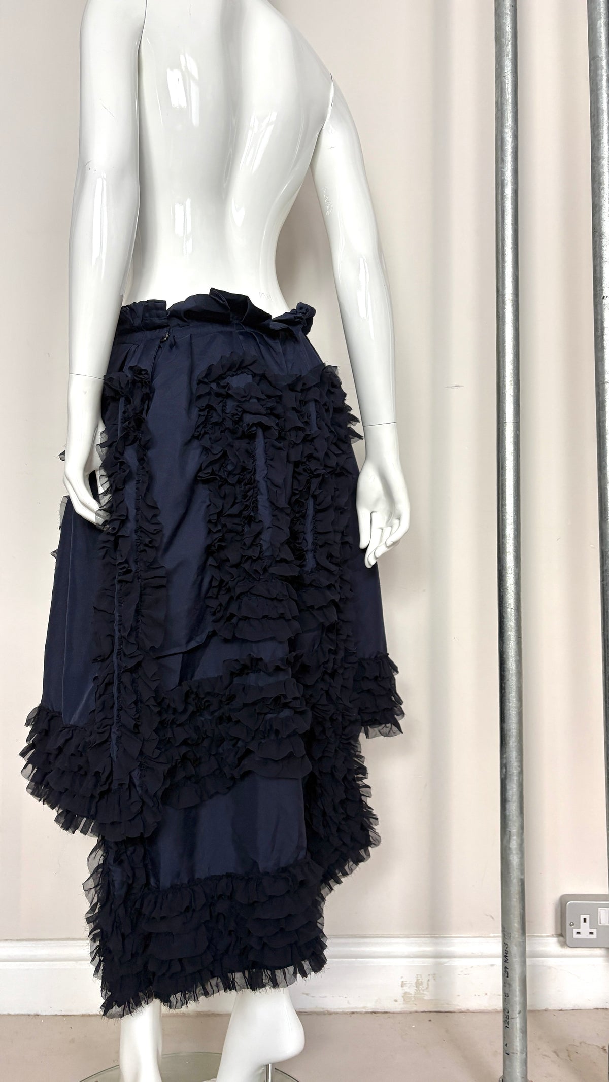 Comme des Garcons 2007 layered ruffle skirt