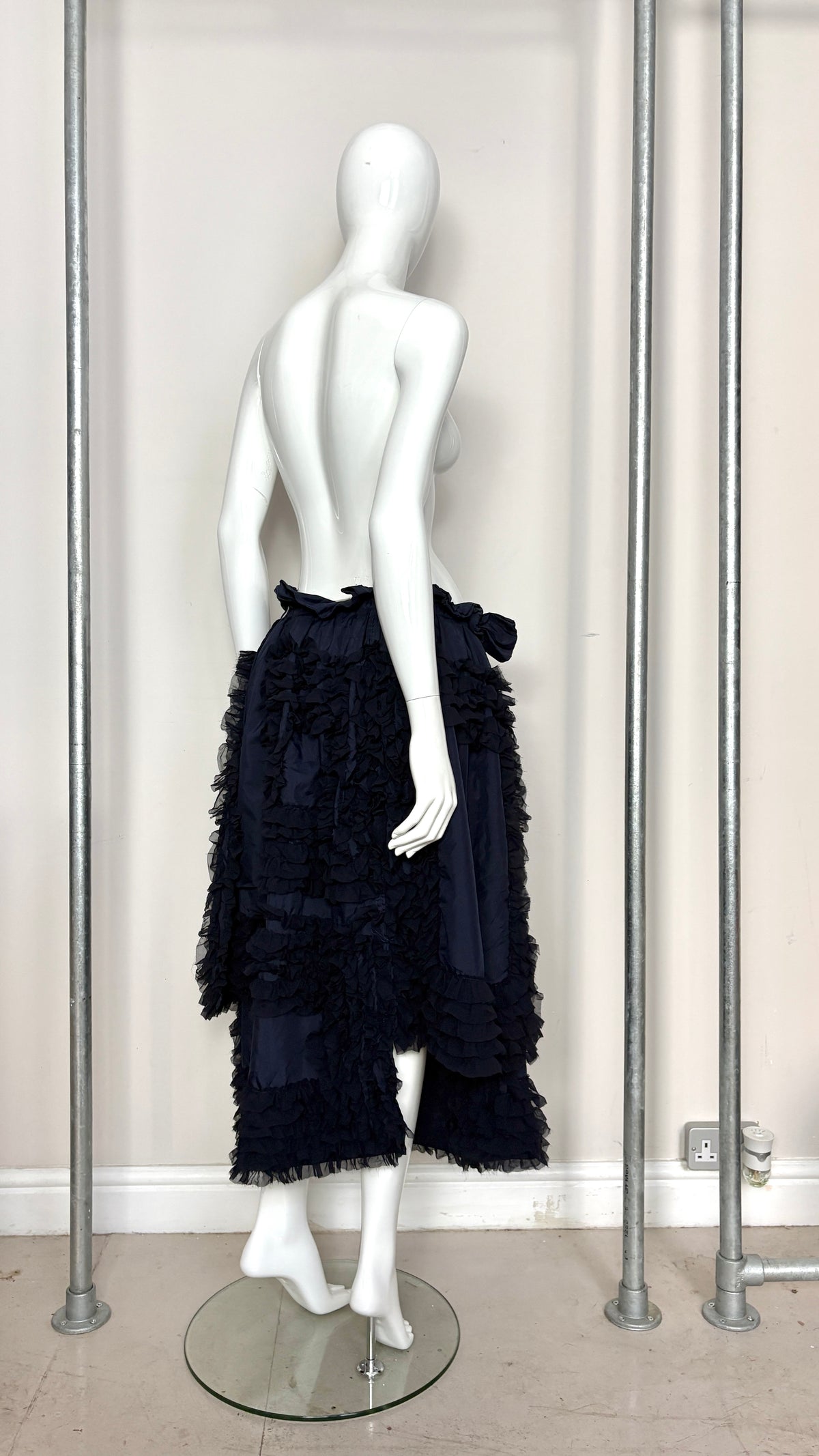 Comme des Garcons 2007 layered ruffle skirt