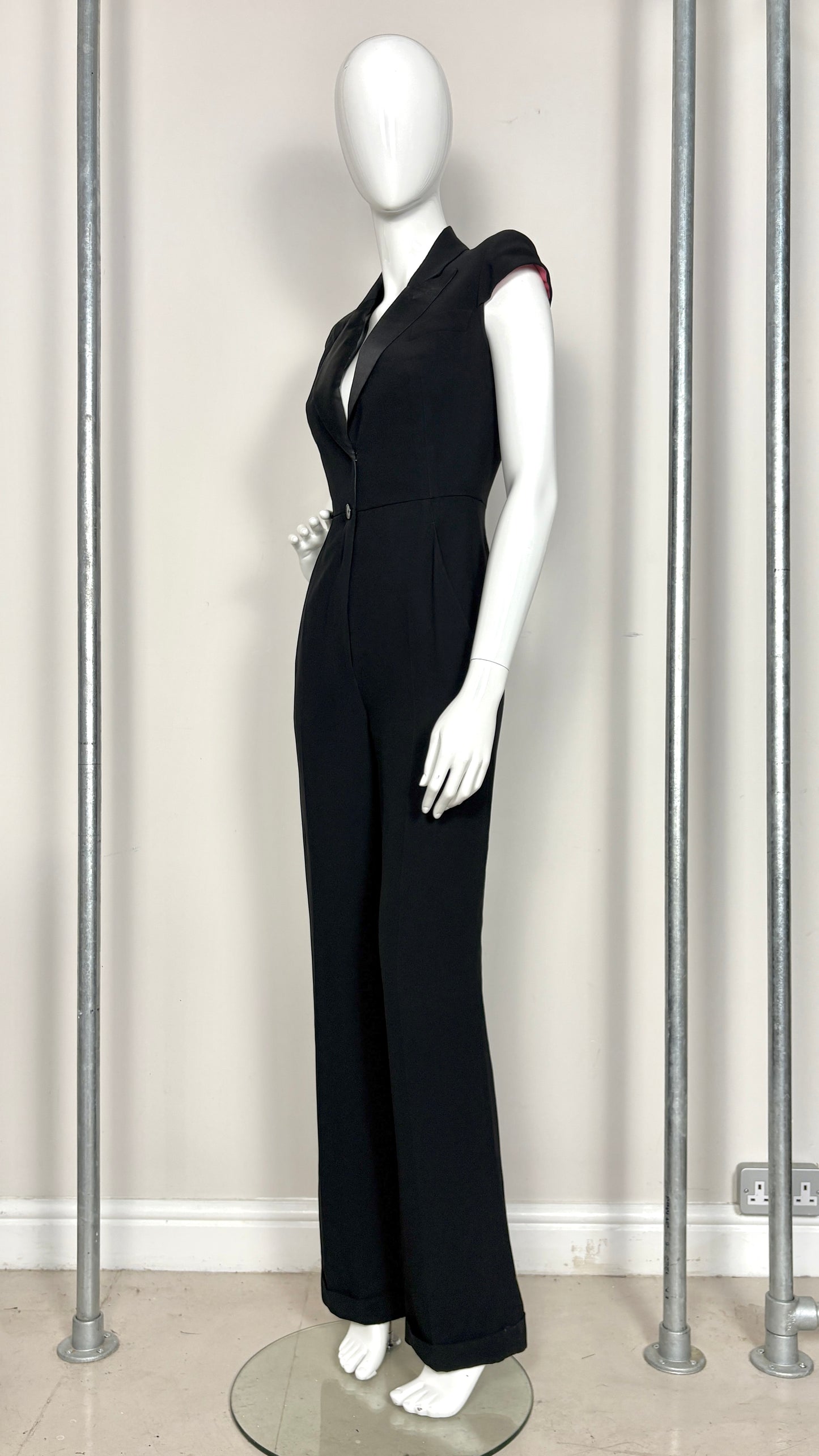 Alexander McQueen pre fall 2008 tuxedo jumpsuit