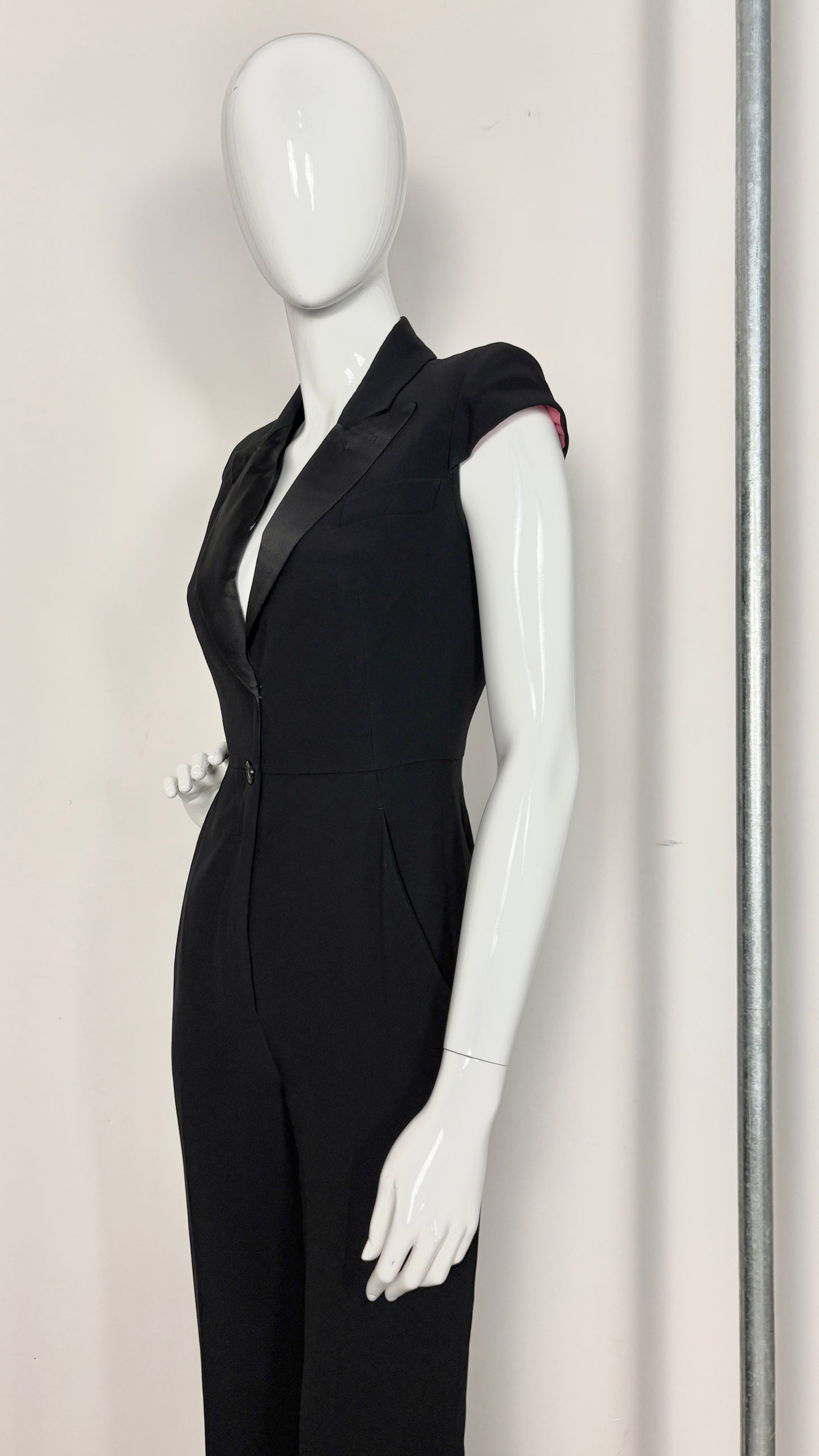 Alexander McQueen pre fall 2008 tuxedo jumpsuit