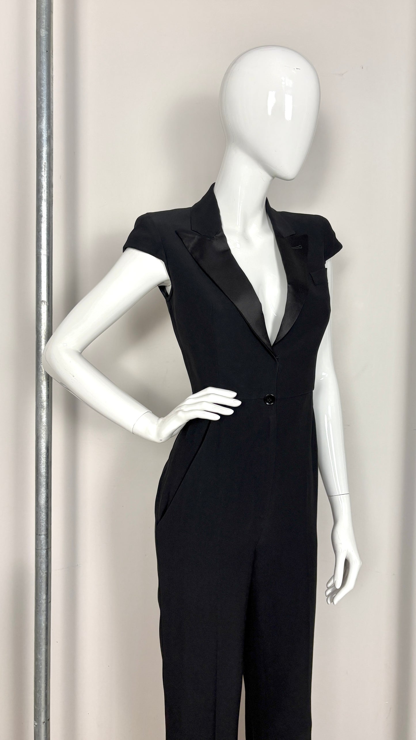 Alexander McQueen pre fall 2008 tuxedo jumpsuit