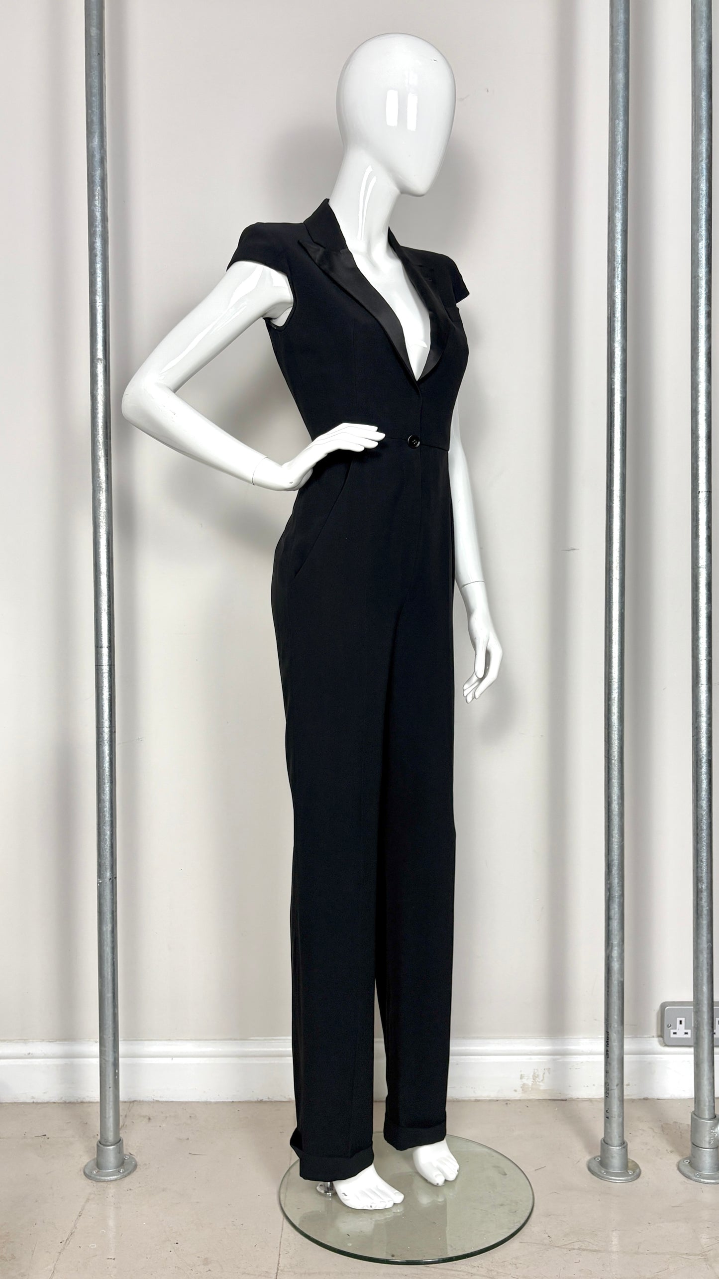 Alexander McQueen pre fall 2008 tuxedo jumpsuit
