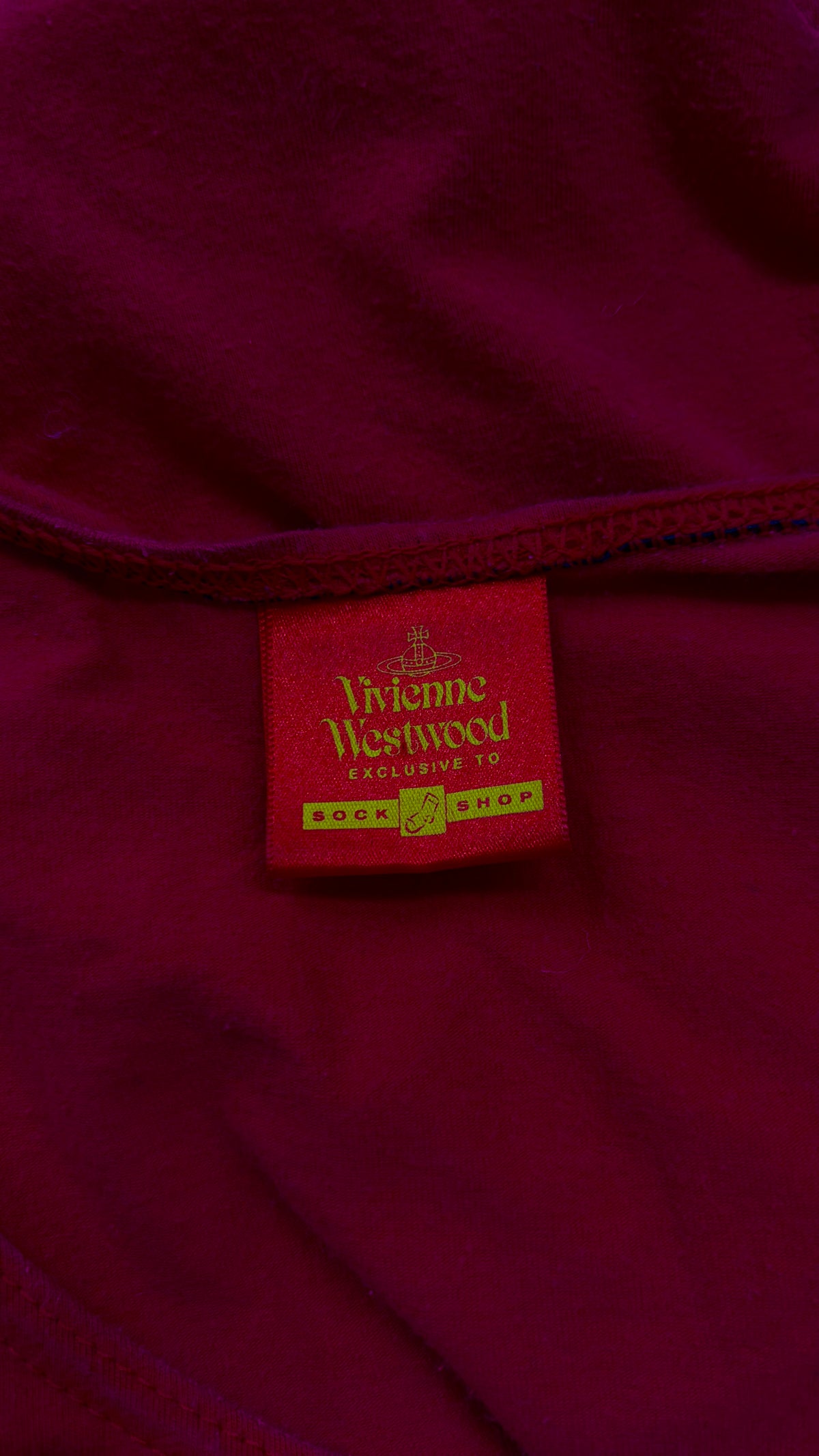 Vivienne Westwood sock shop embroidered orb bodice