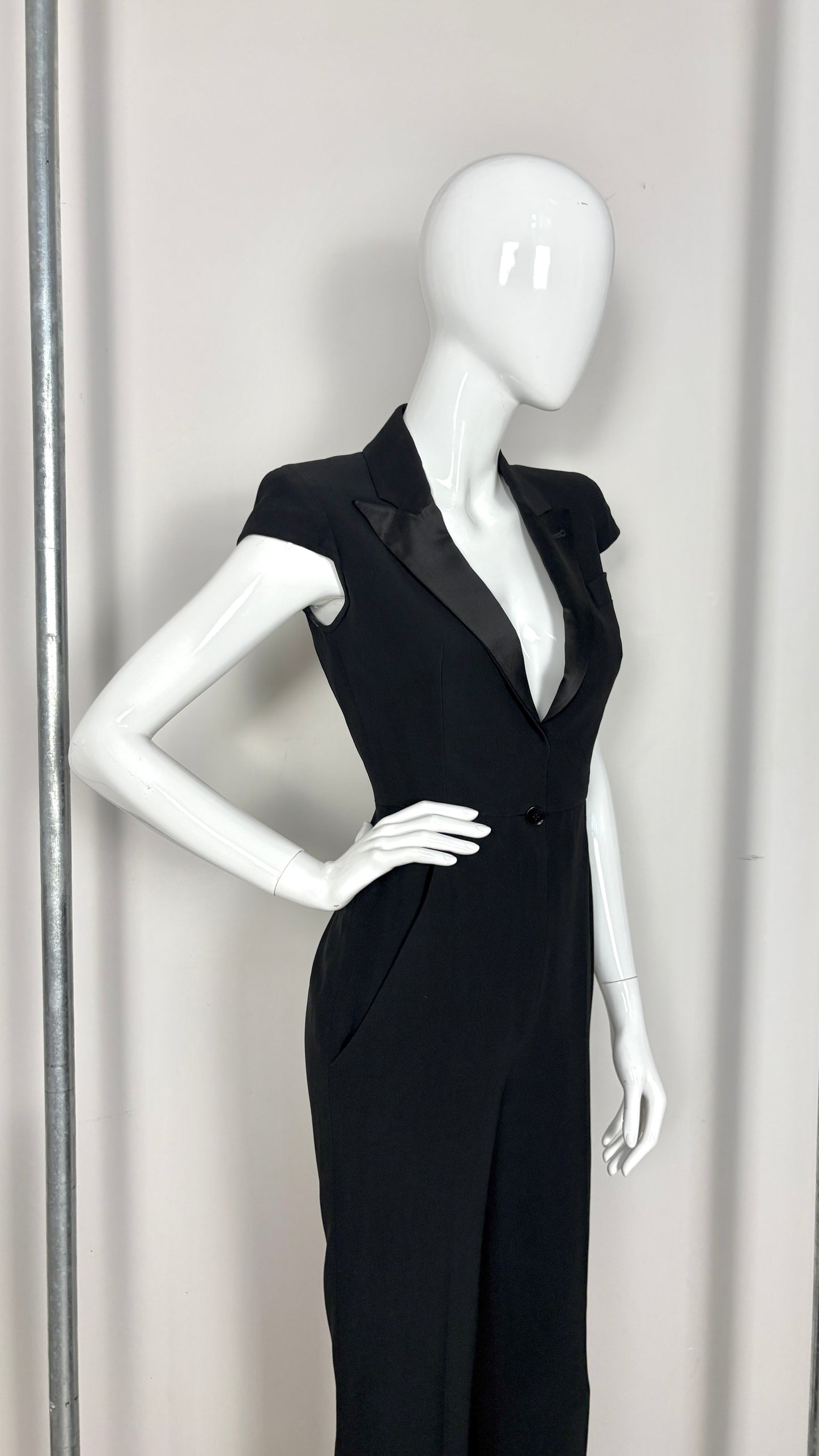 Alexander McQueen pre fall 2008 tuxedo jumpsuit