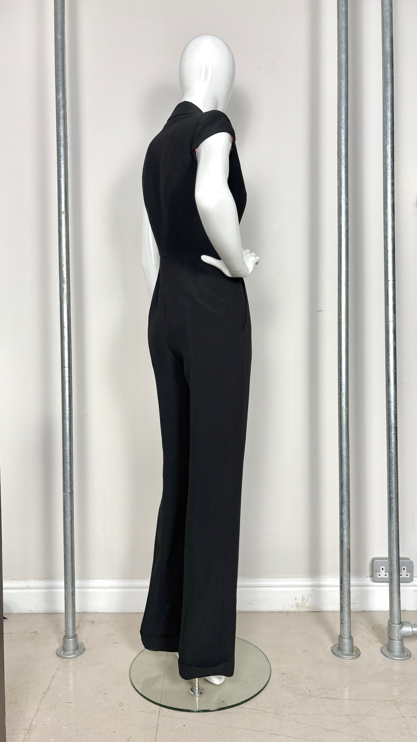 Alexander McQueen pre fall 2008 tuxedo jumpsuit