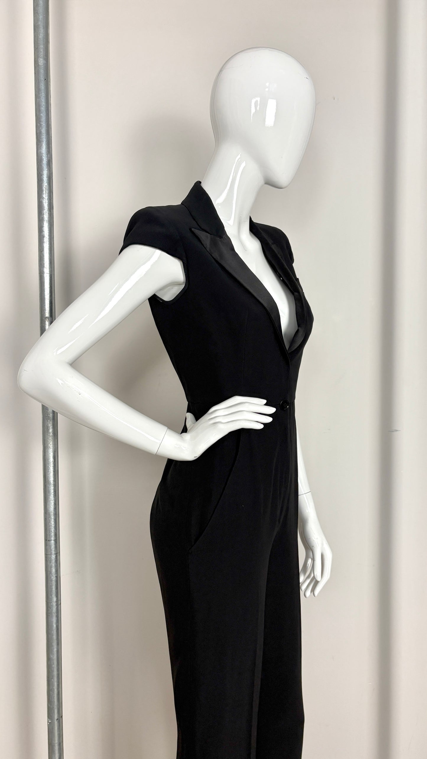 Alexander McQueen pre fall 2008 tuxedo jumpsuit