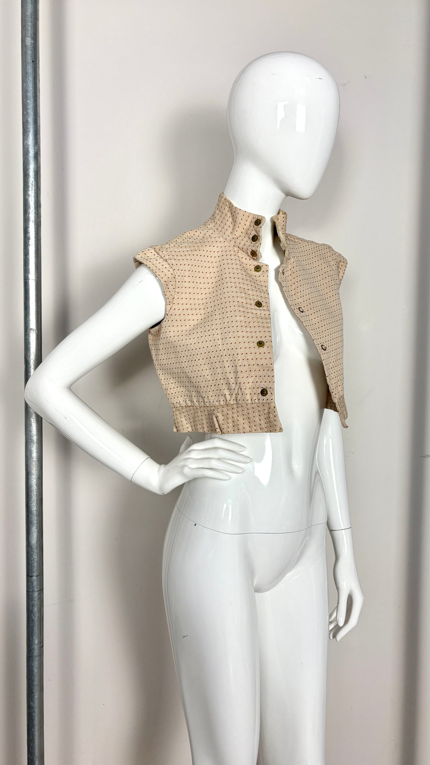 Vivienne Westwood/McLaren A/W 1981 'Pirate' collection waistcoat