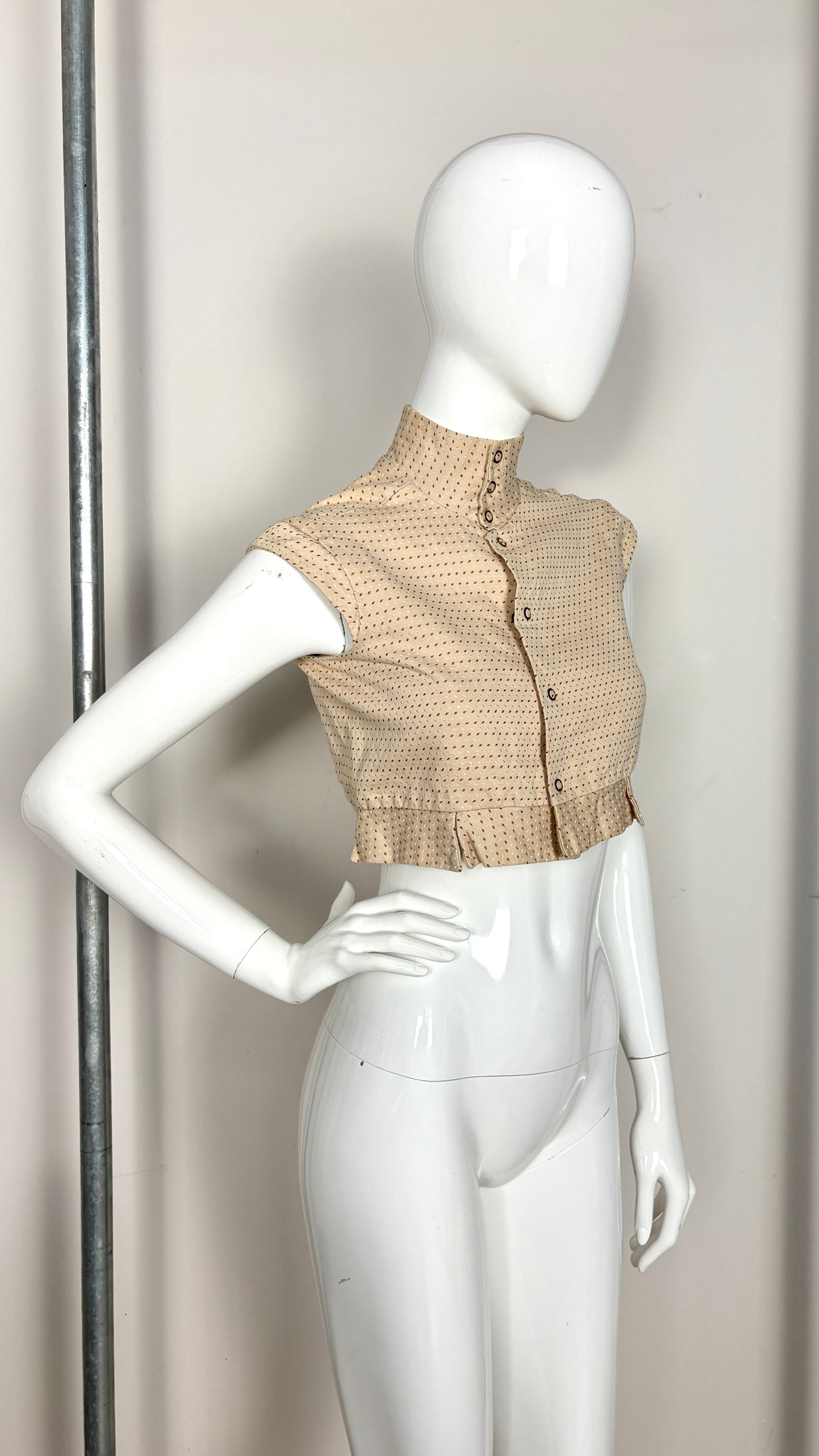 Vivienne Westwood/McLaren A/W 1981 'Pirate' collection waistcoat