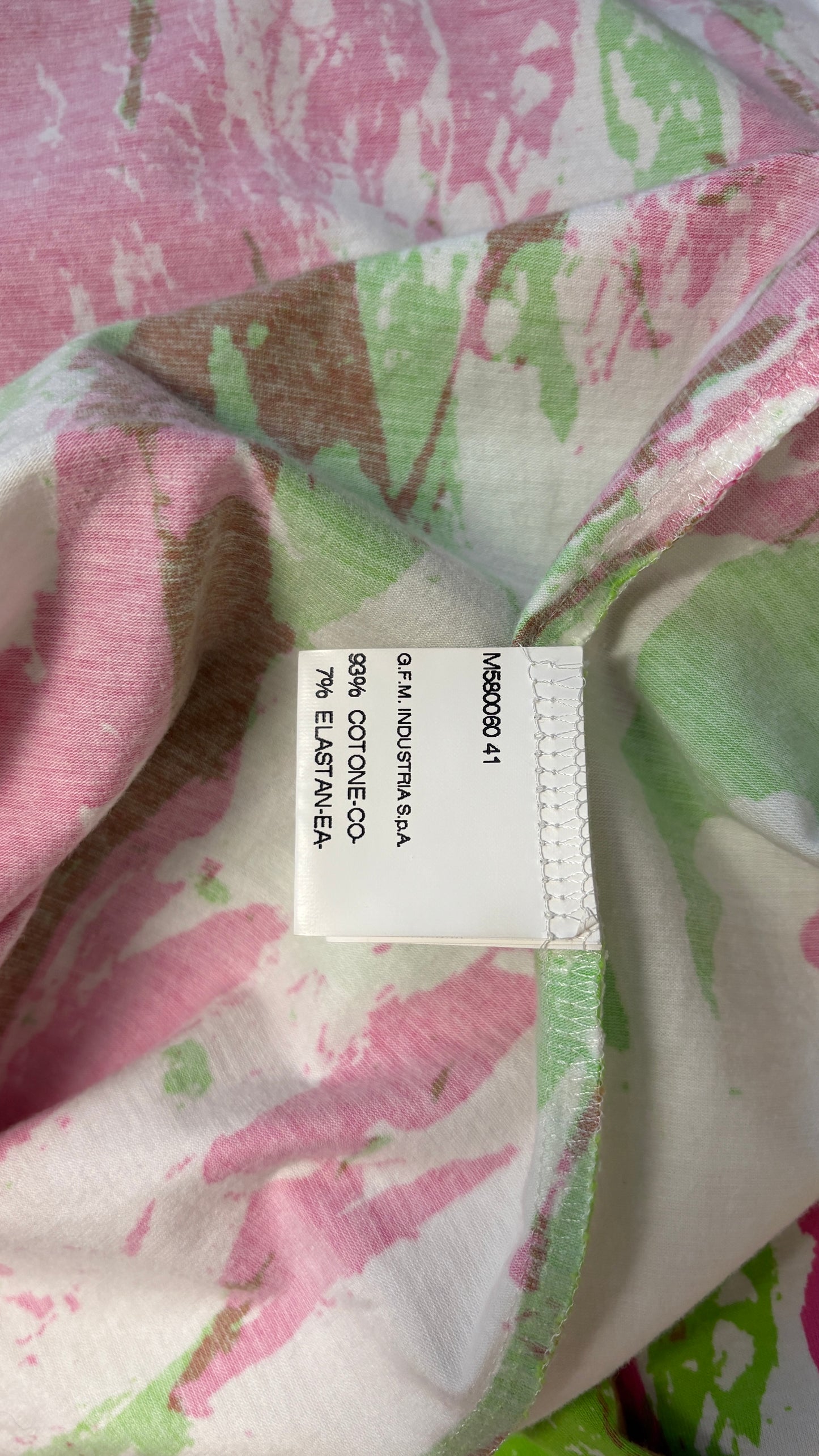 Vivienne Westwood Anglomania neon boob tube top