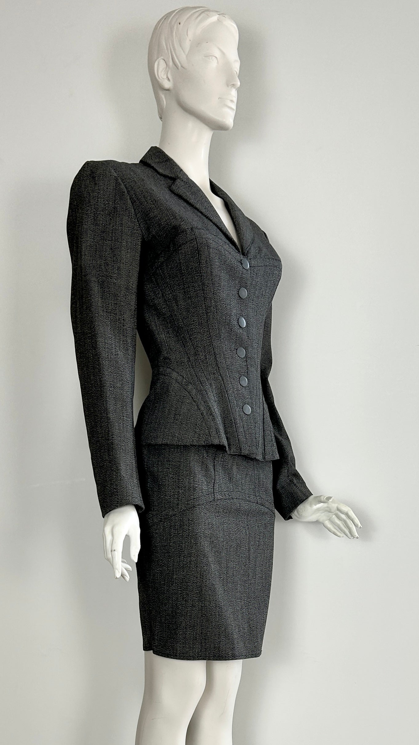 Alaïa corset style suit