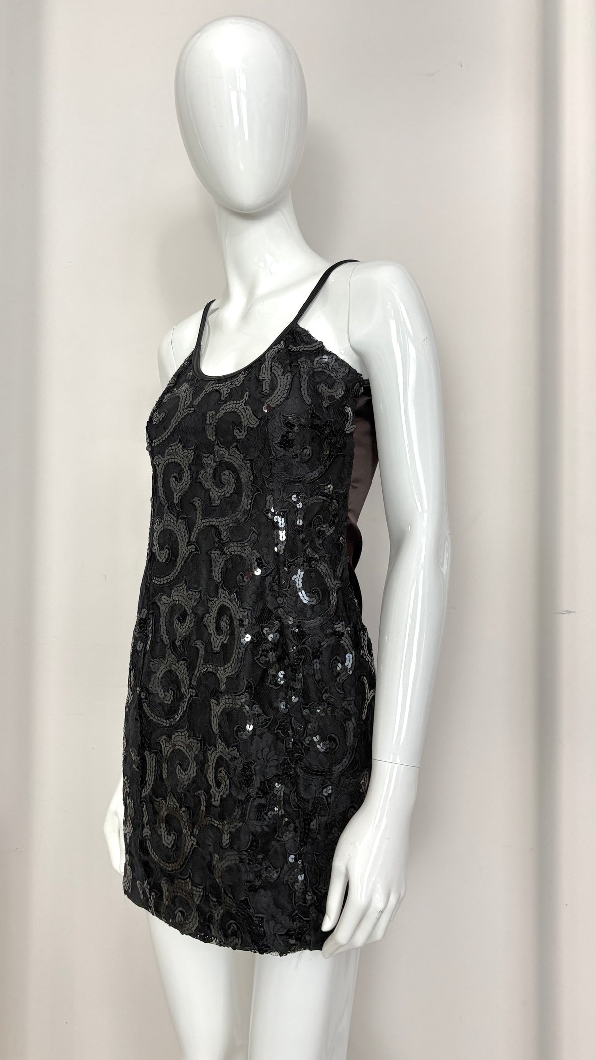Helen Storey sequin satin dip dye dress