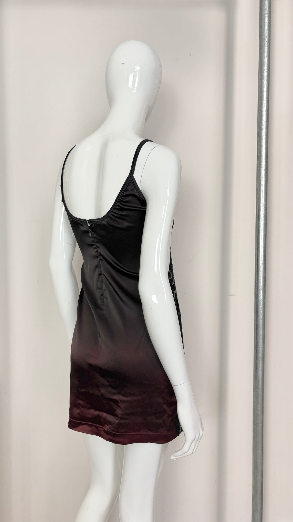Helen Storey sequin satin dip dye dress