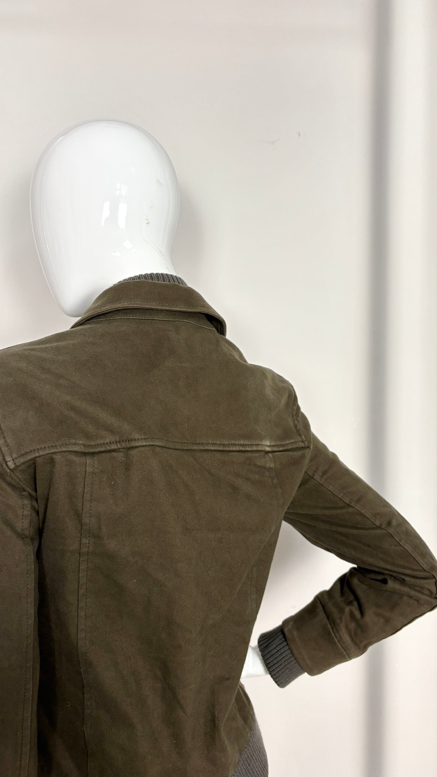Hussein Chalayan layered military jacket