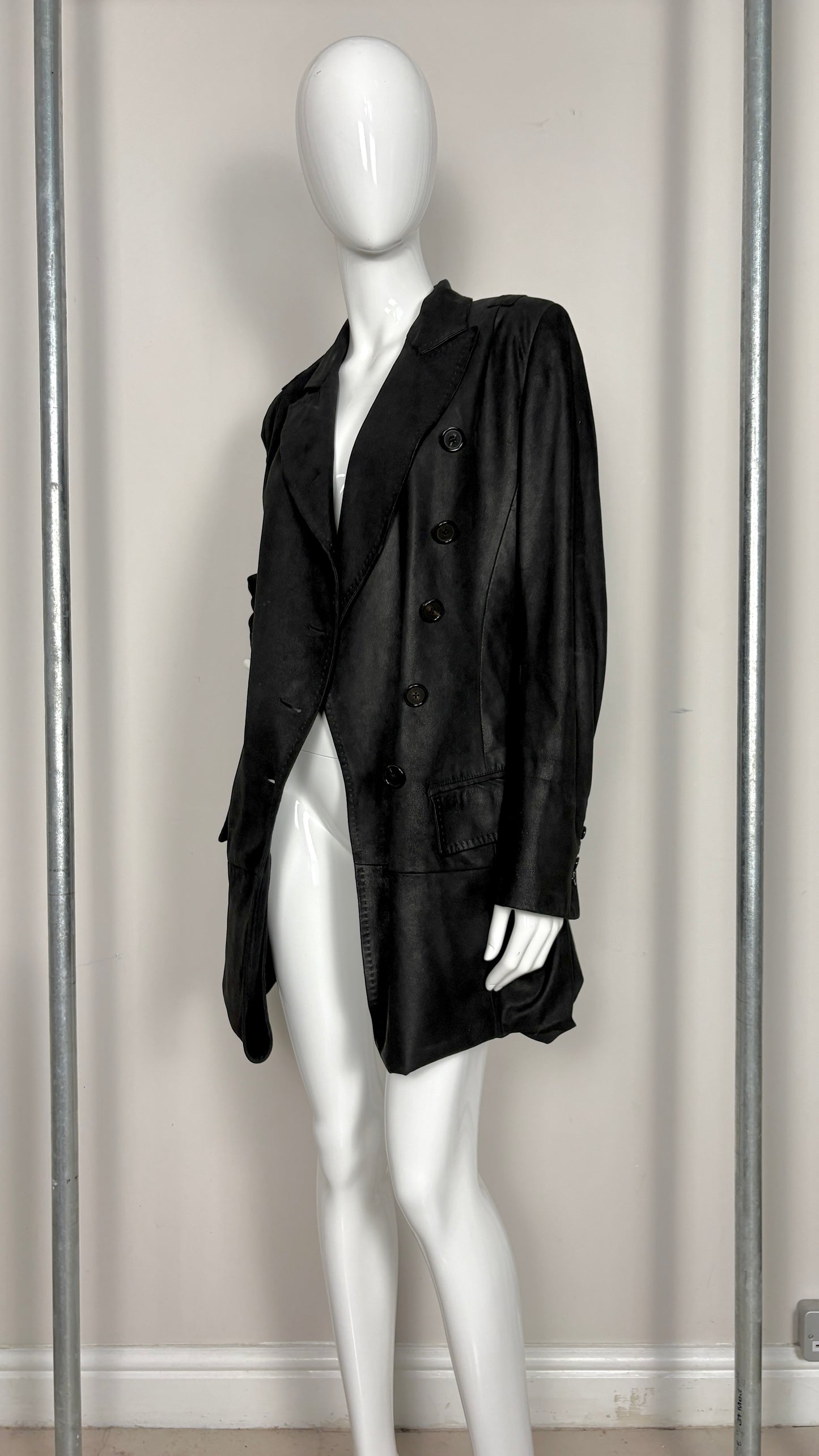 Ann Demeulemeester convertible coat