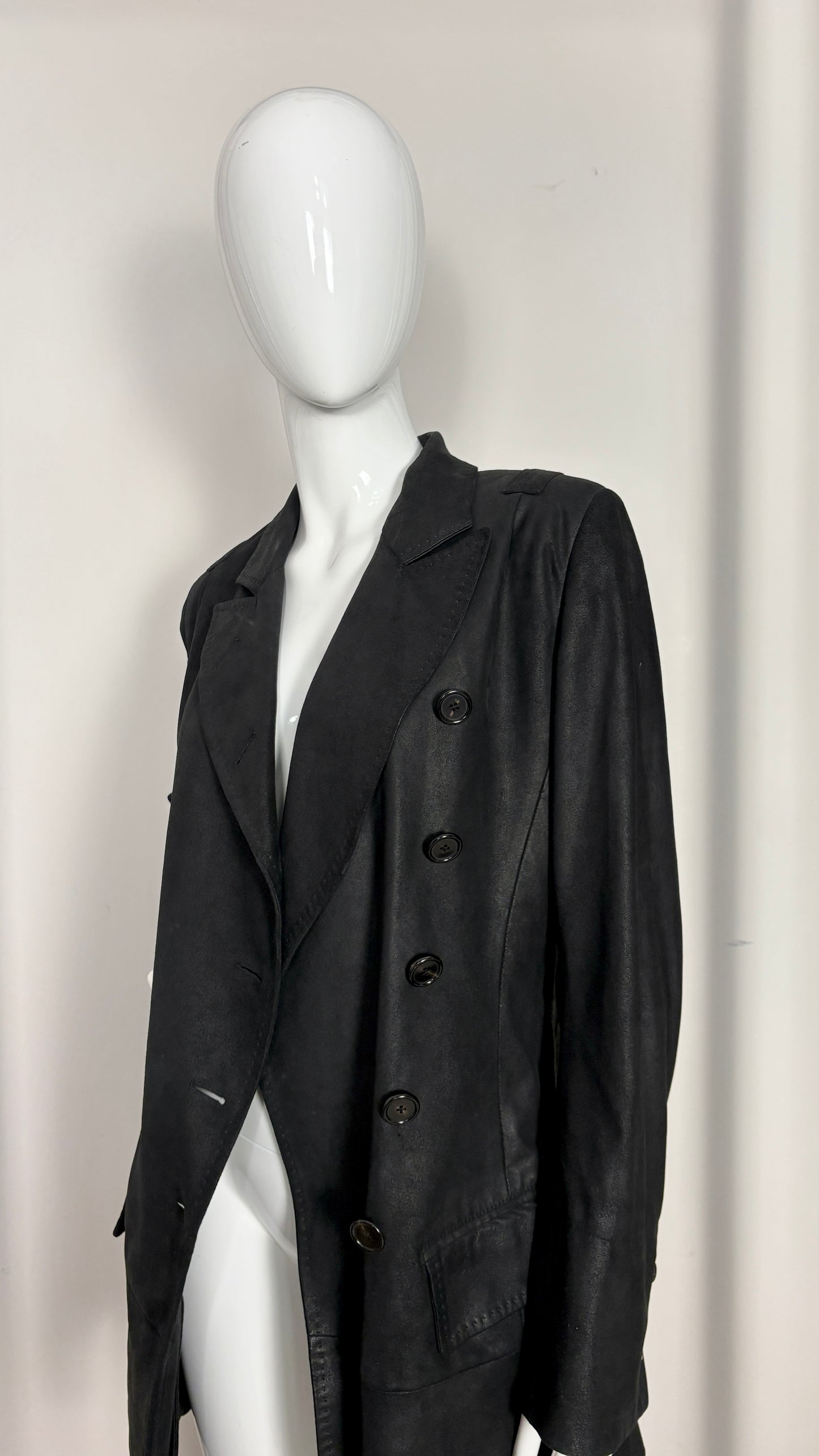 Ann Demeulemeester convertible coat