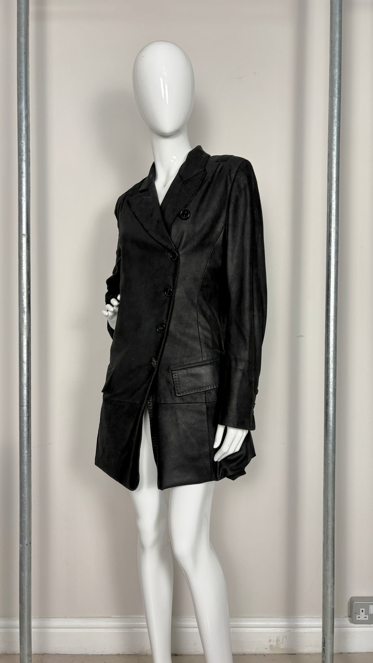 Ann Demeulemeester convertible coat
