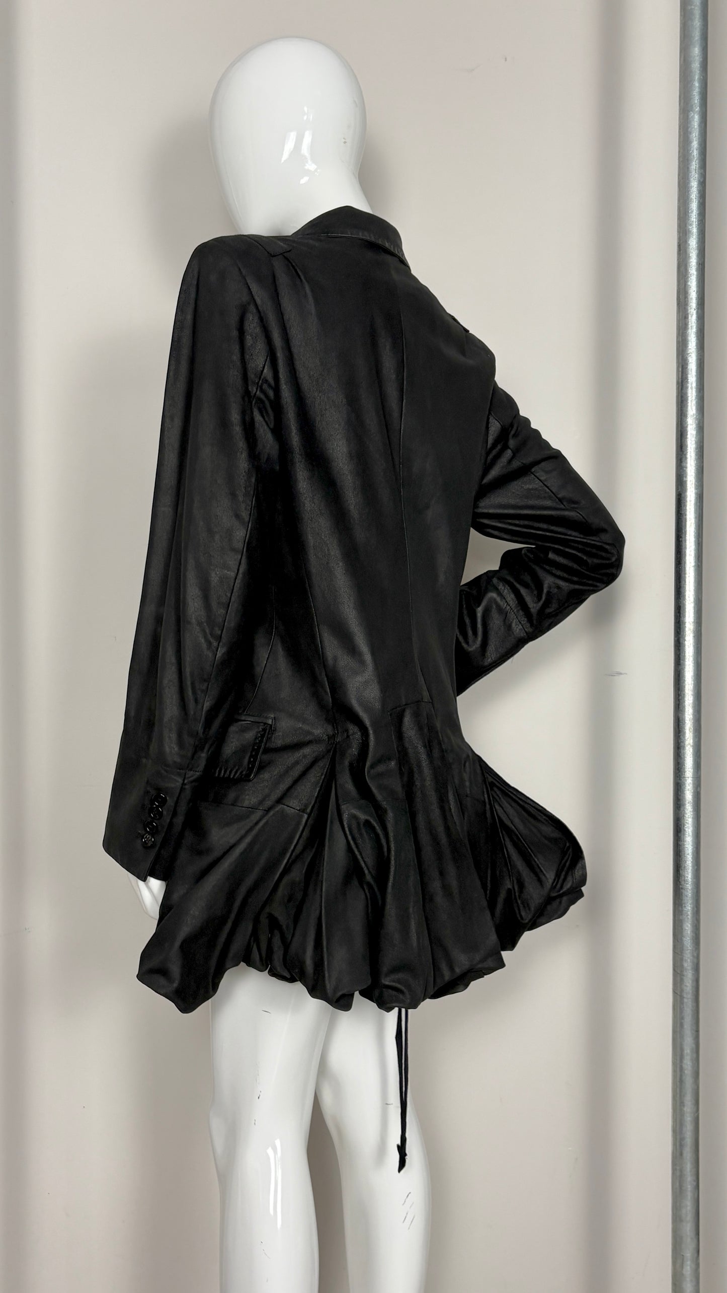 Ann Demeulemeester convertible coat