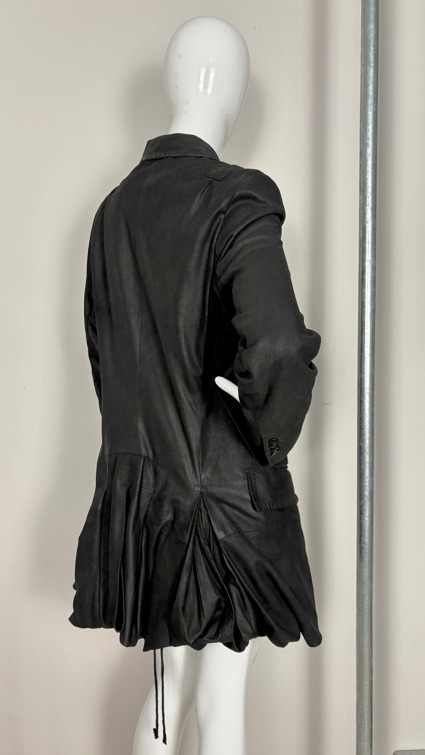 Ann Demeulemeester convertible coat