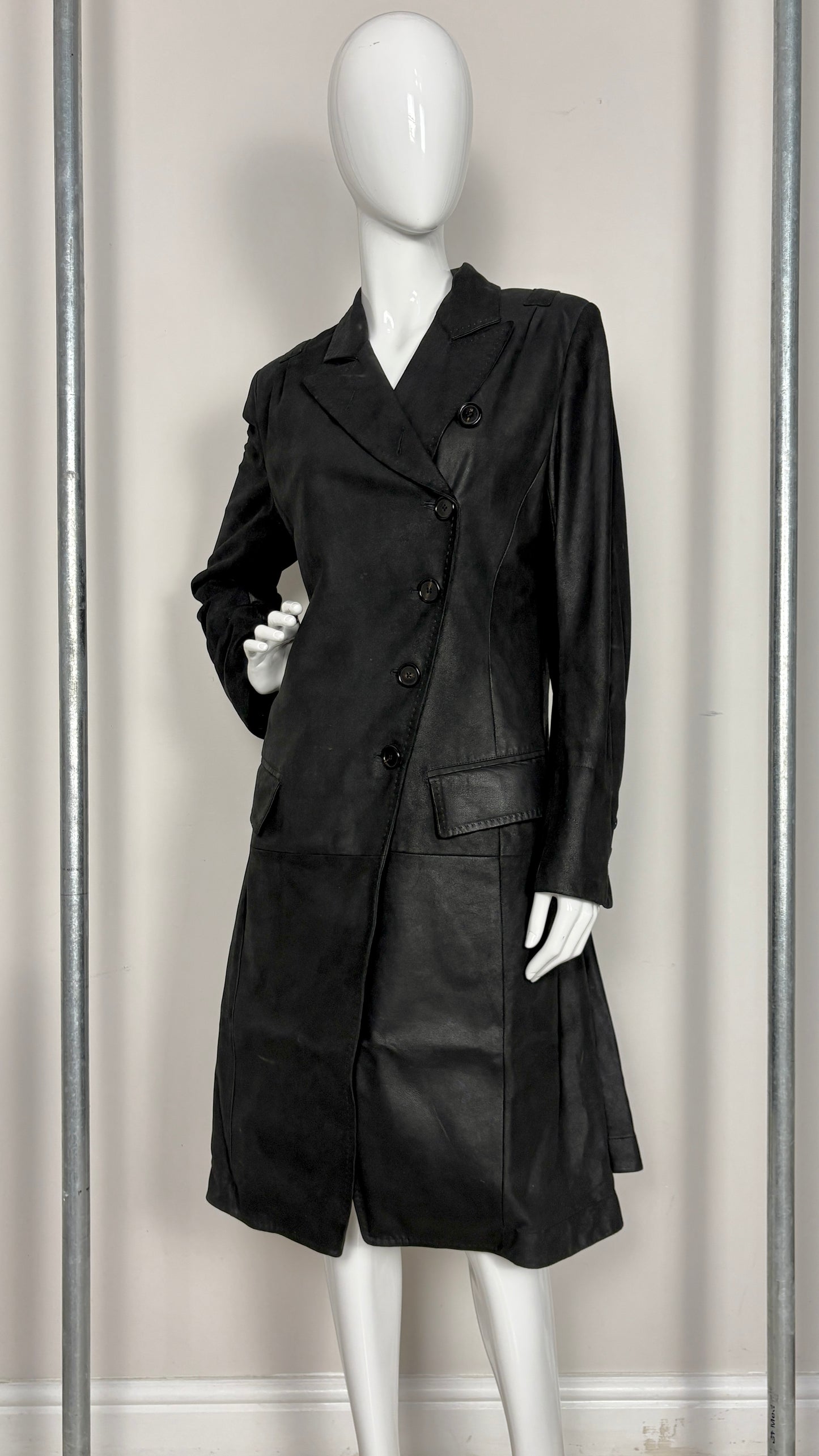 Ann Demeulemeester convertible coat
