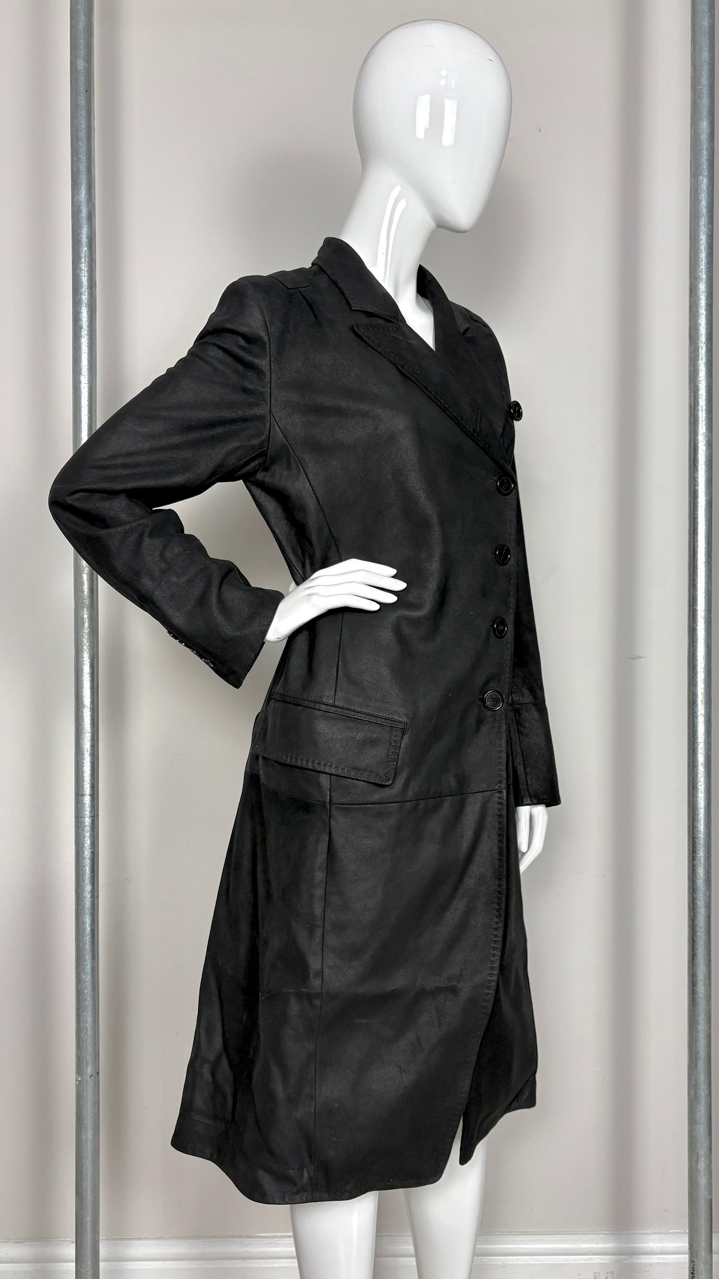 Ann Demeulemeester convertible coat