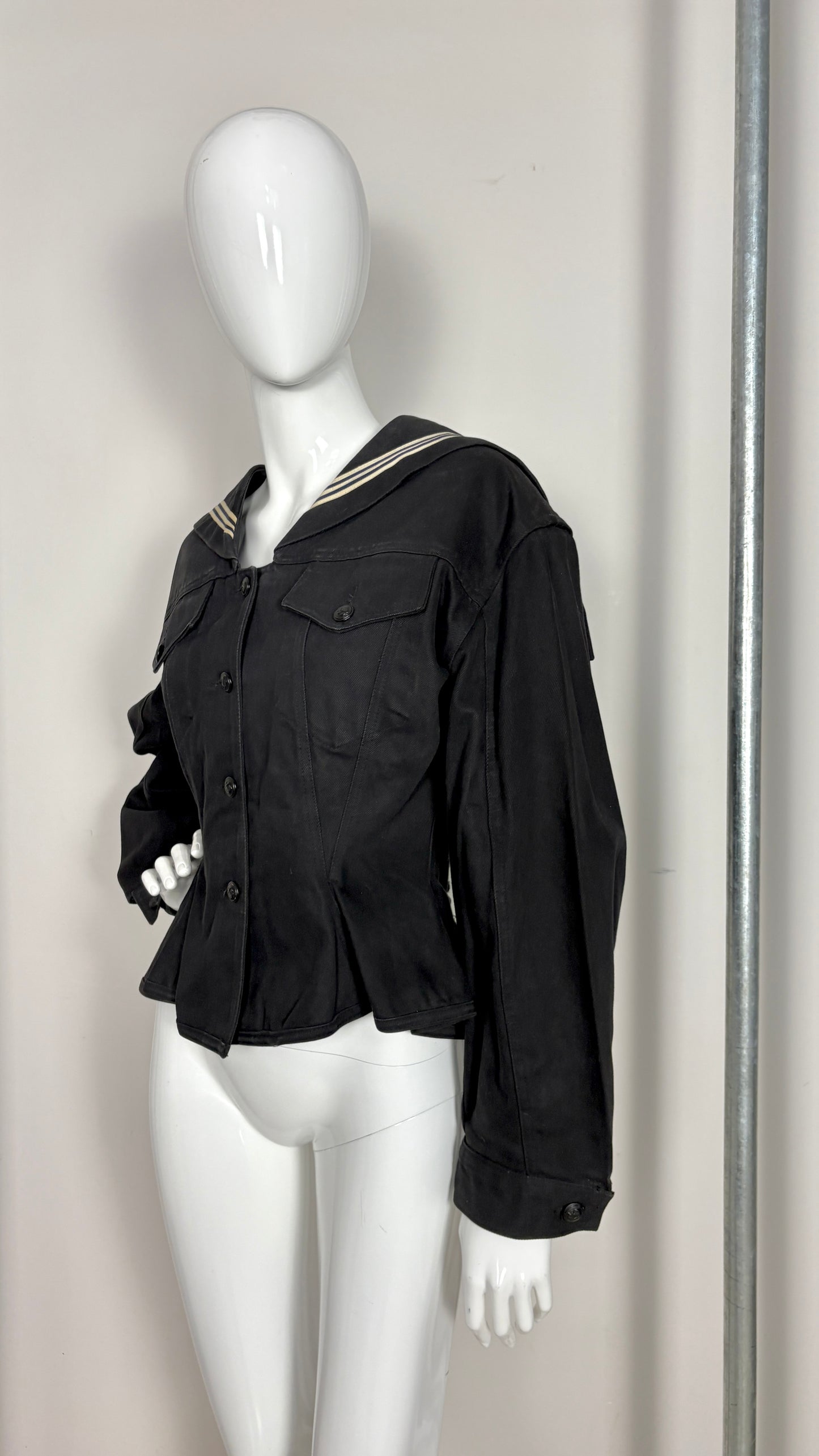 Junior Gaultier sailor collar corset jacket