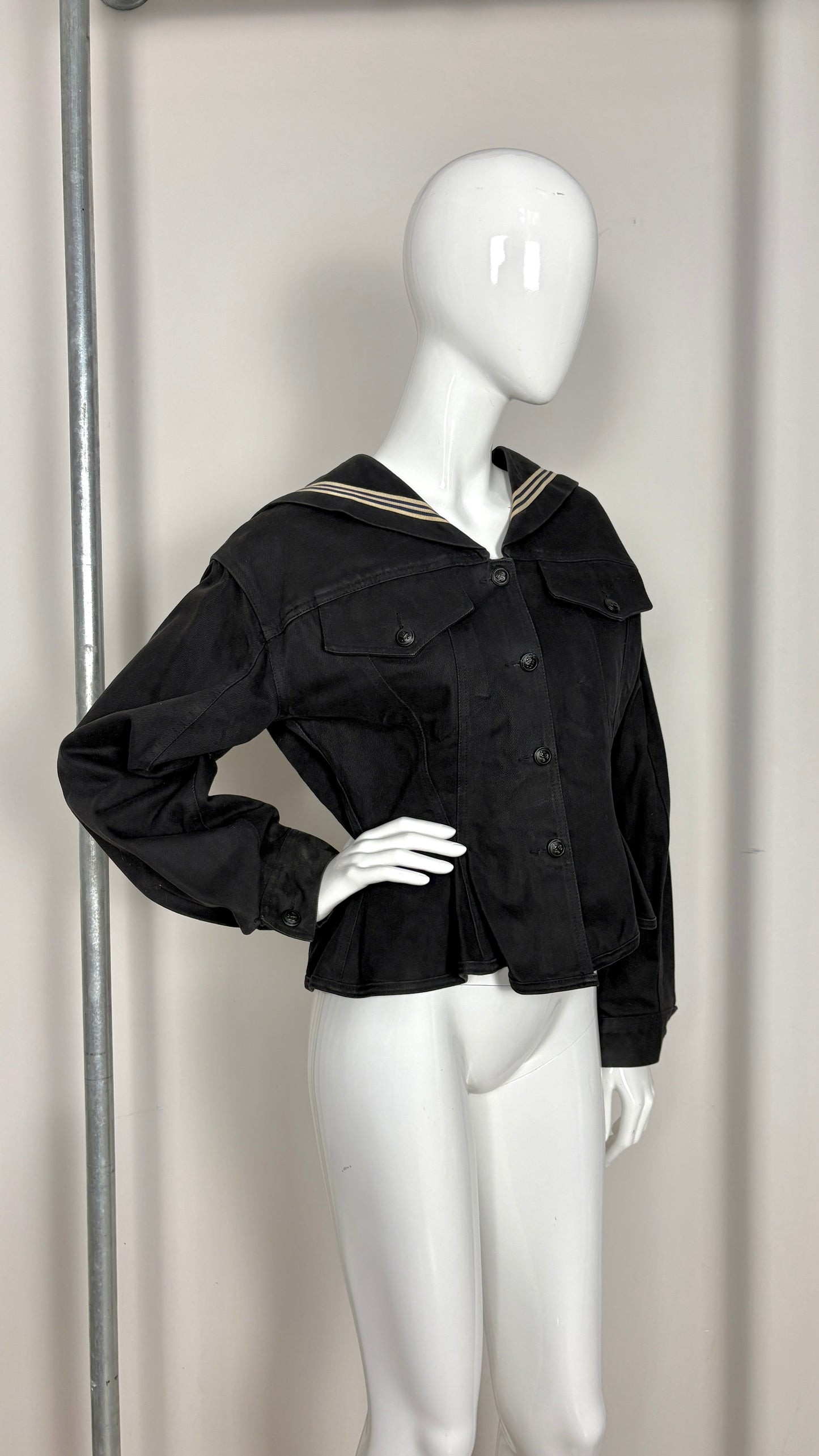 Junior Gaultier sailor collar corset jacket
