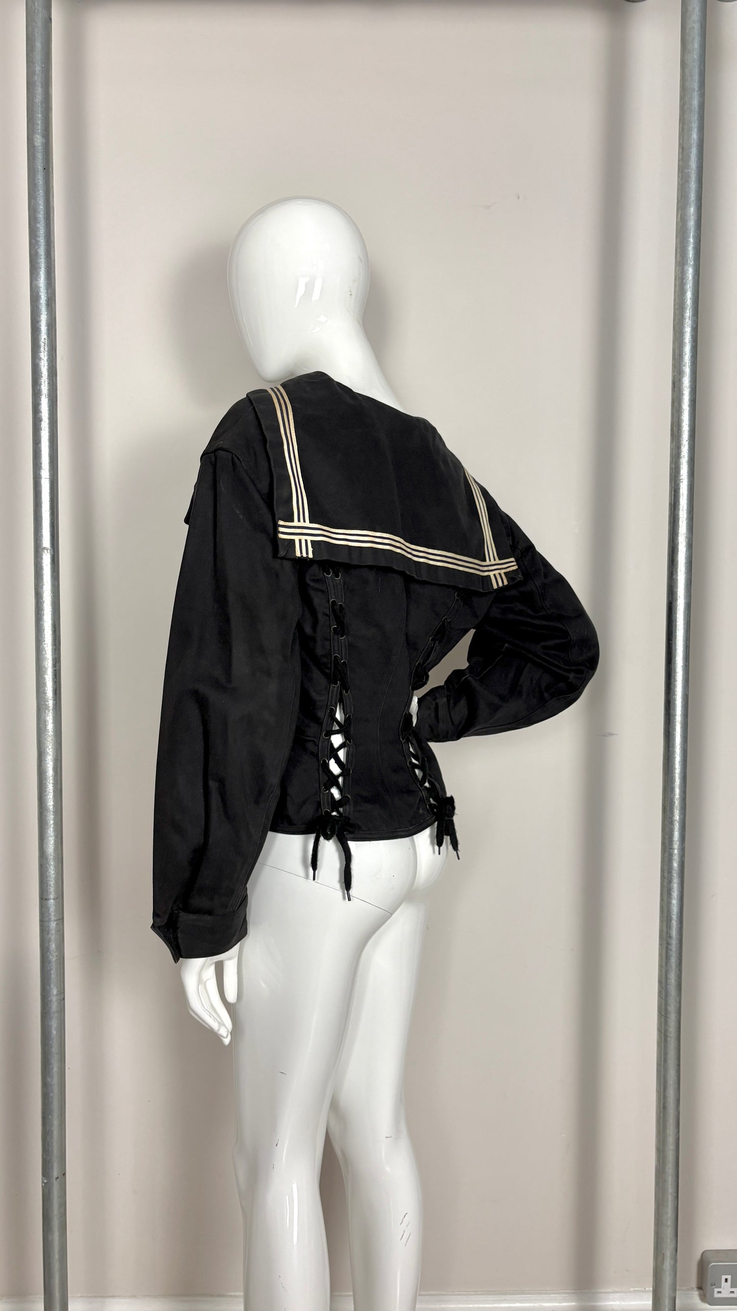 Junior Gaultier sailor collar corset jacket