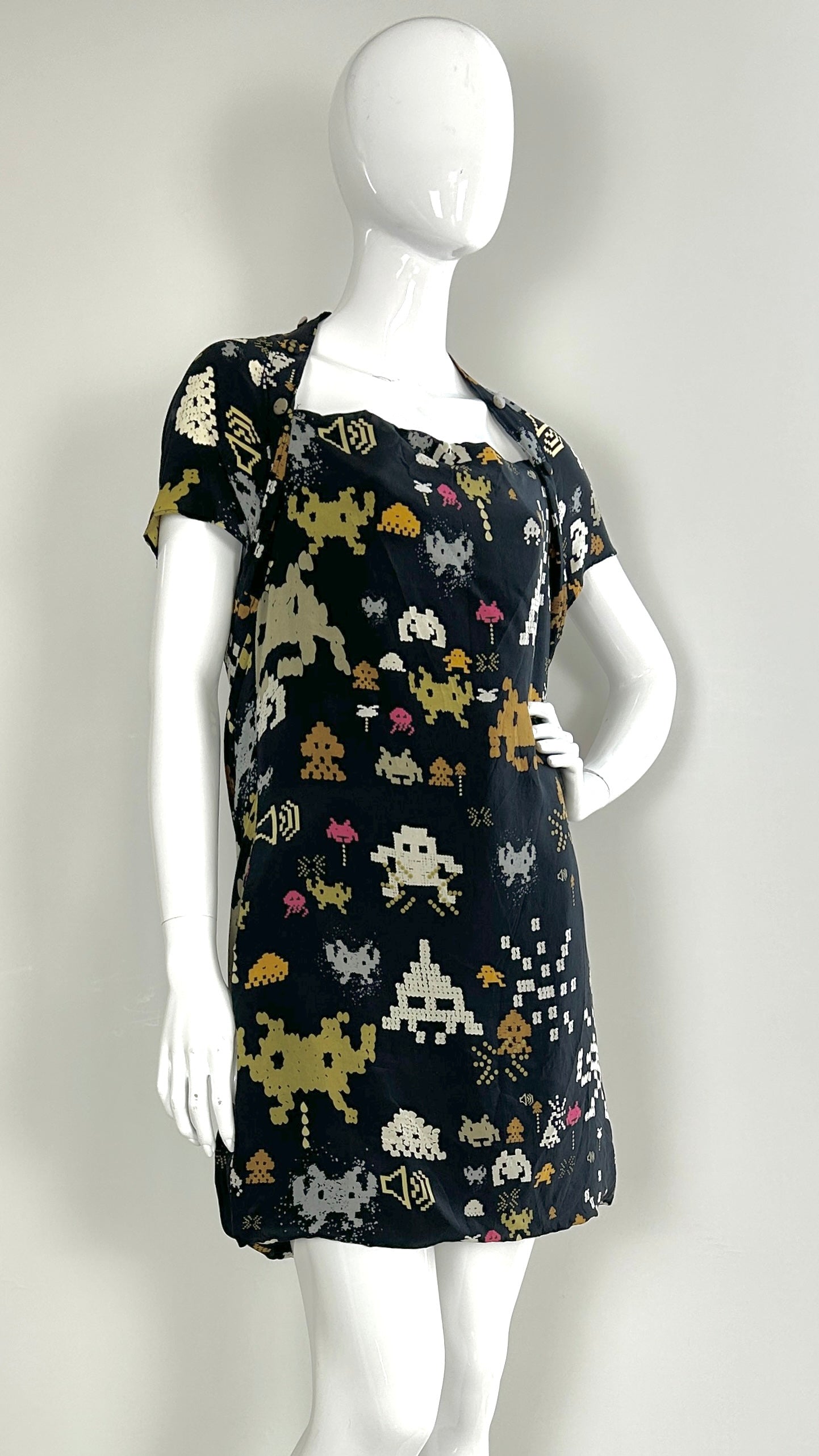 Hussein Chalayan space invaders dress