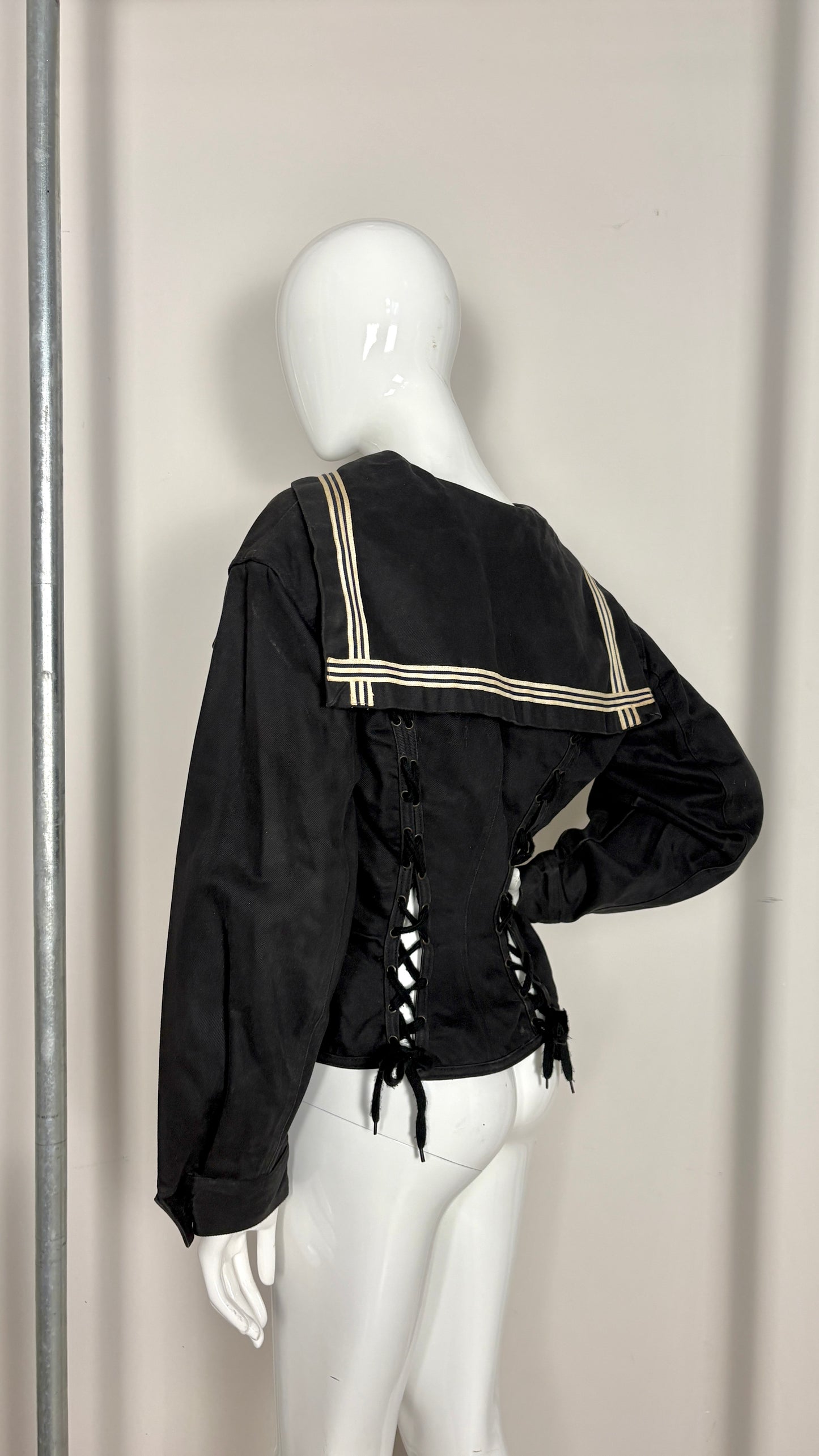 Junior Gaultier sailor collar corset jacket