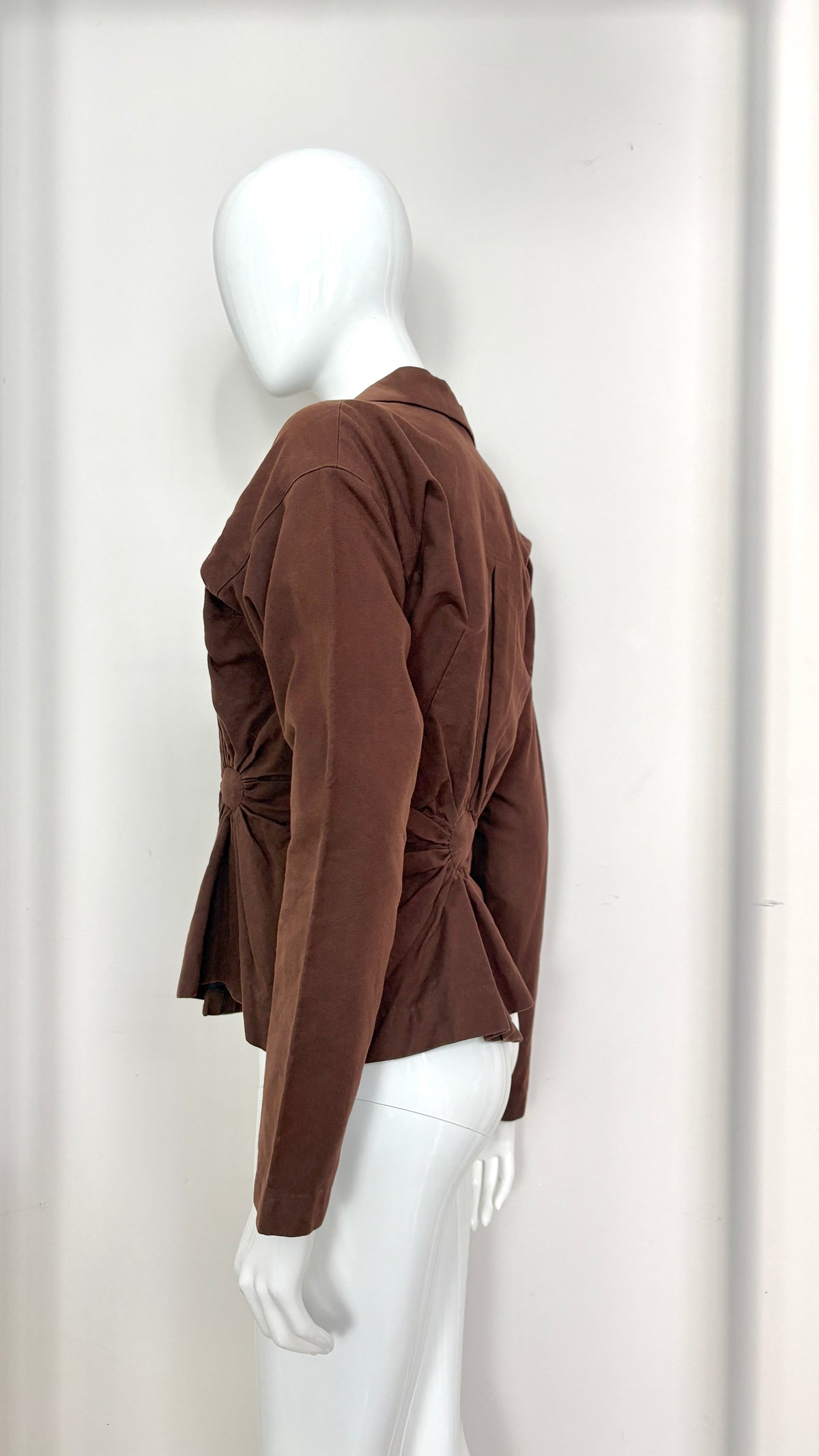 Issey Miyake A/W 2003 ruched panel jacket
