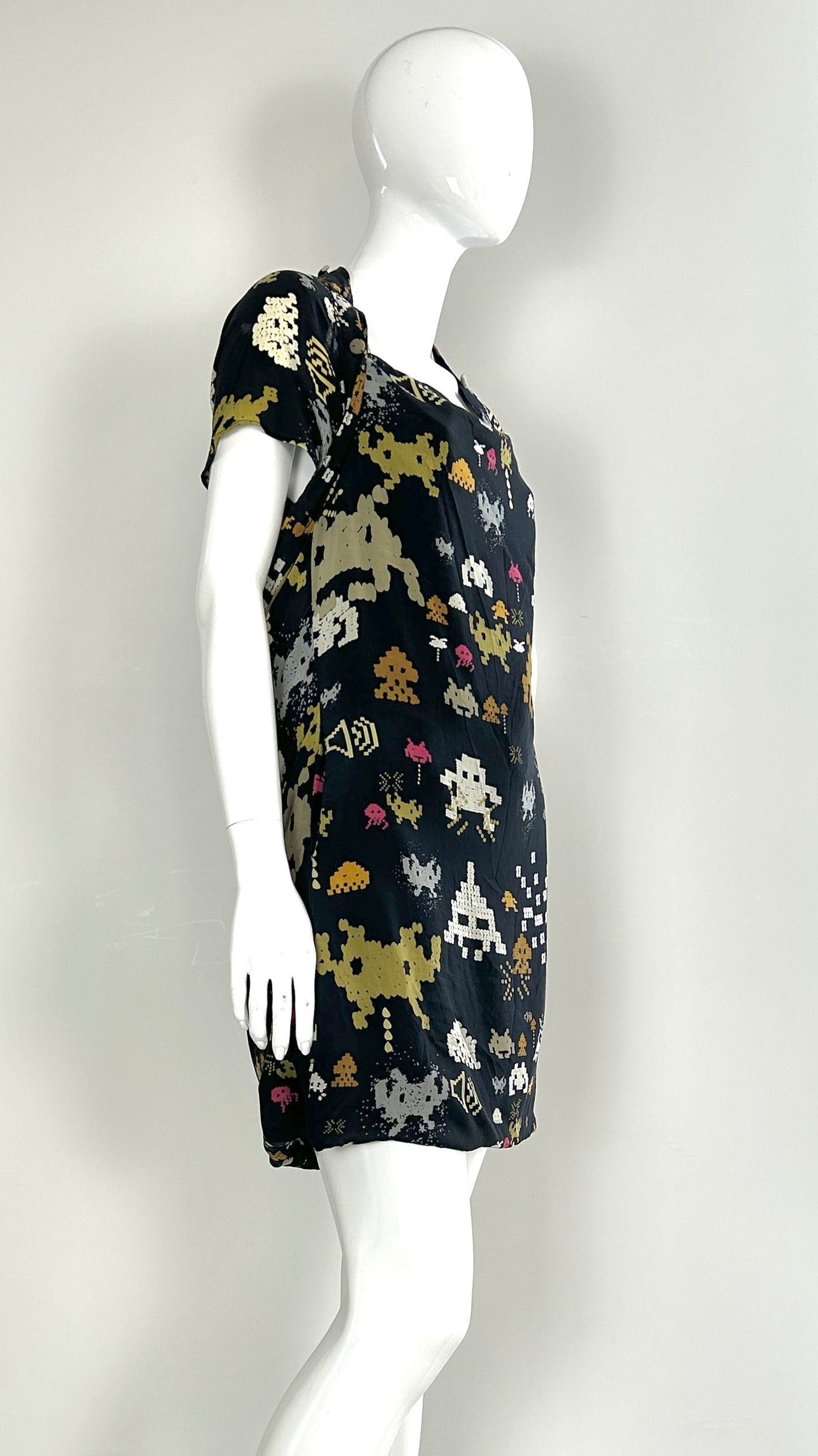 Hussein Chalayan space invaders dress