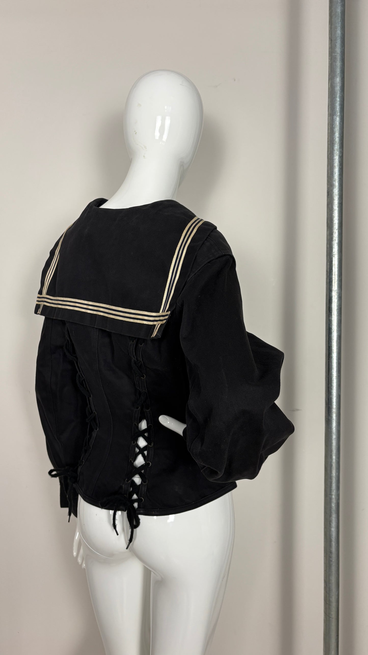 Junior Gaultier sailor collar corset jacket
