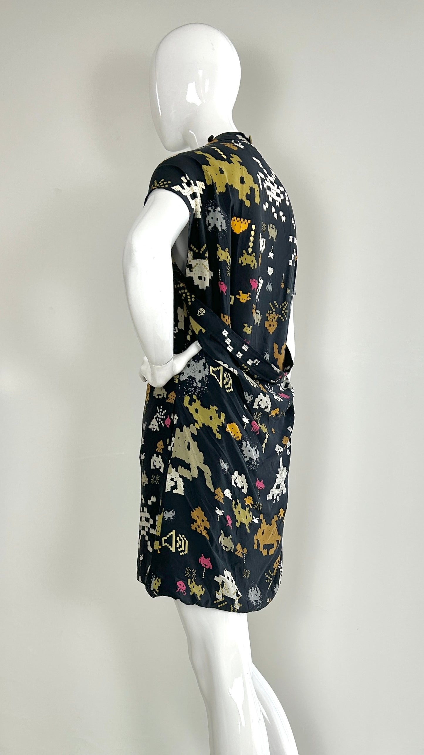 Hussein Chalayan space invaders dress