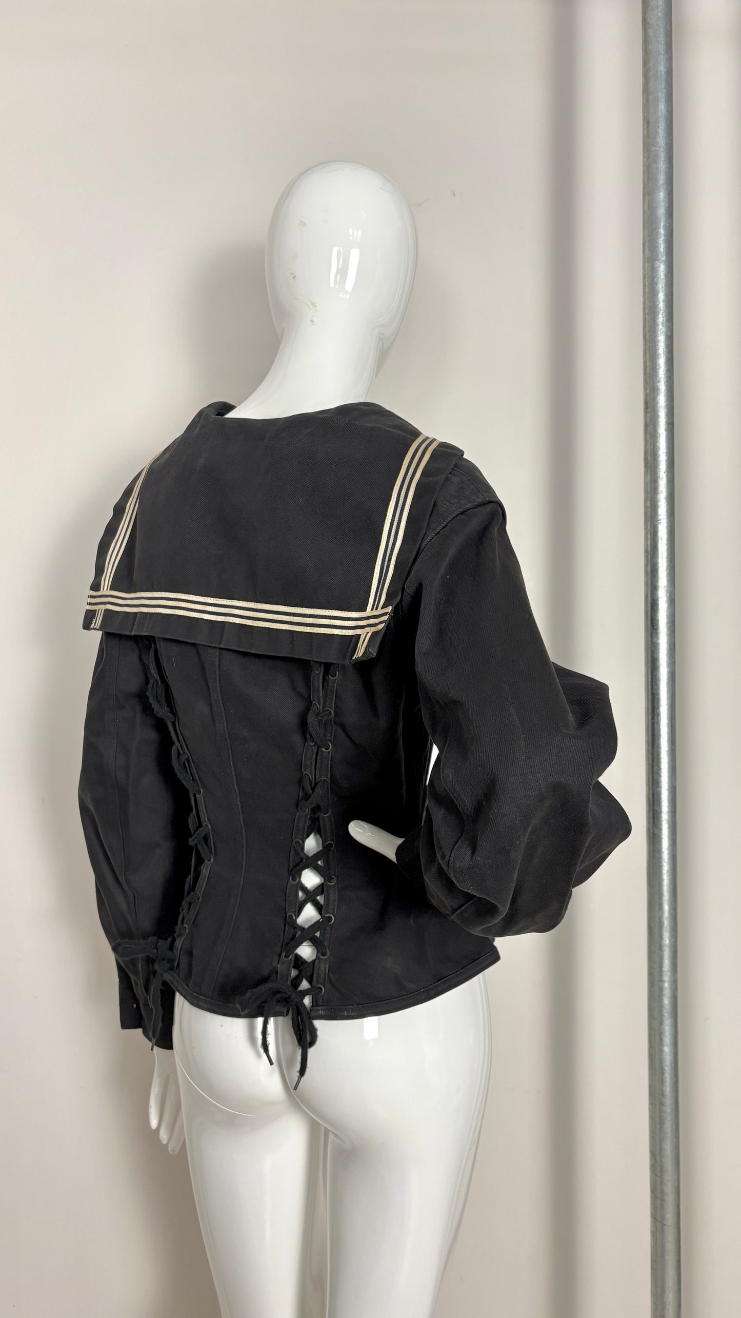 Junior Gaultier sailor collar corset jacket