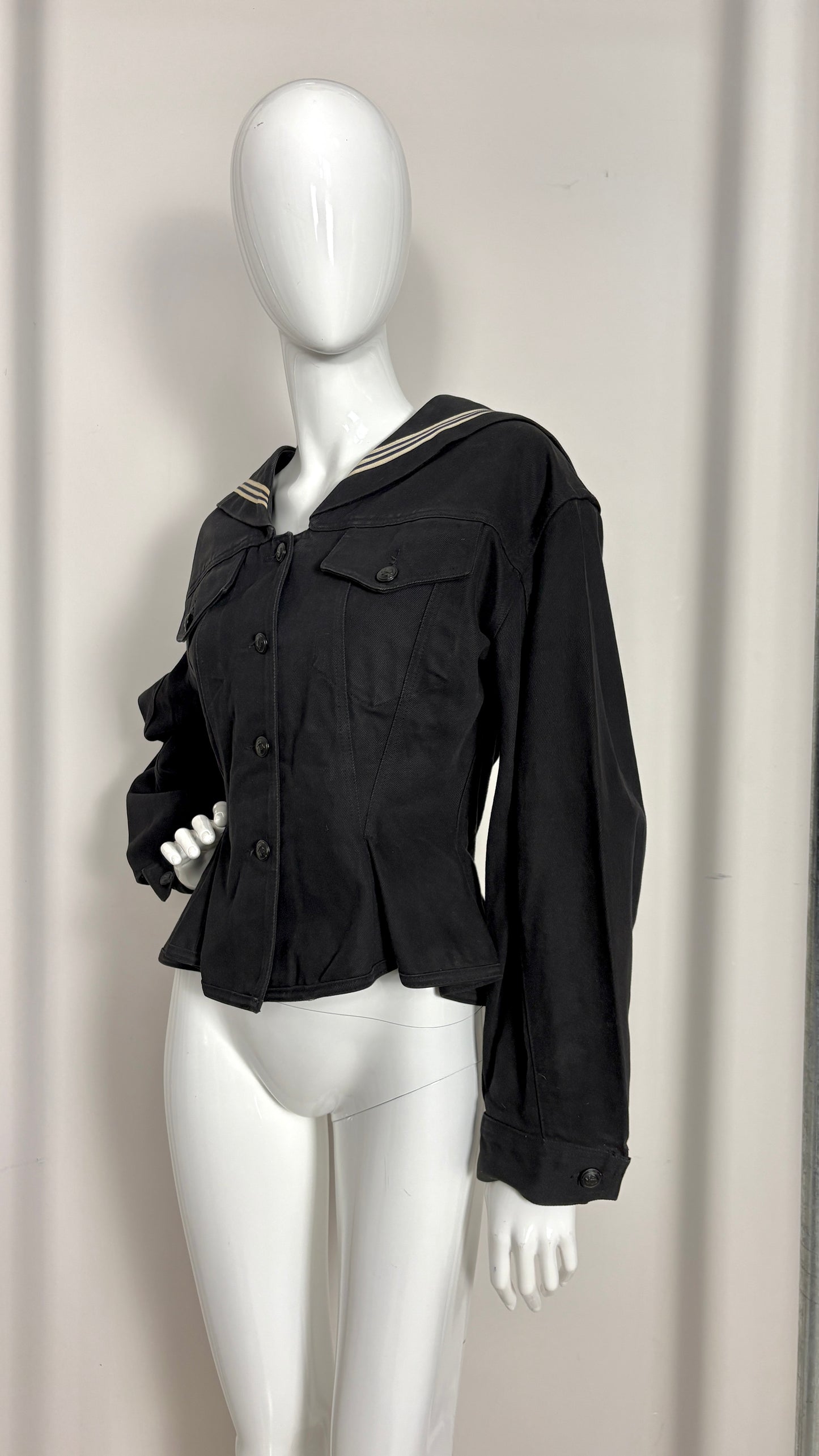 Junior Gaultier sailor collar corset jacket