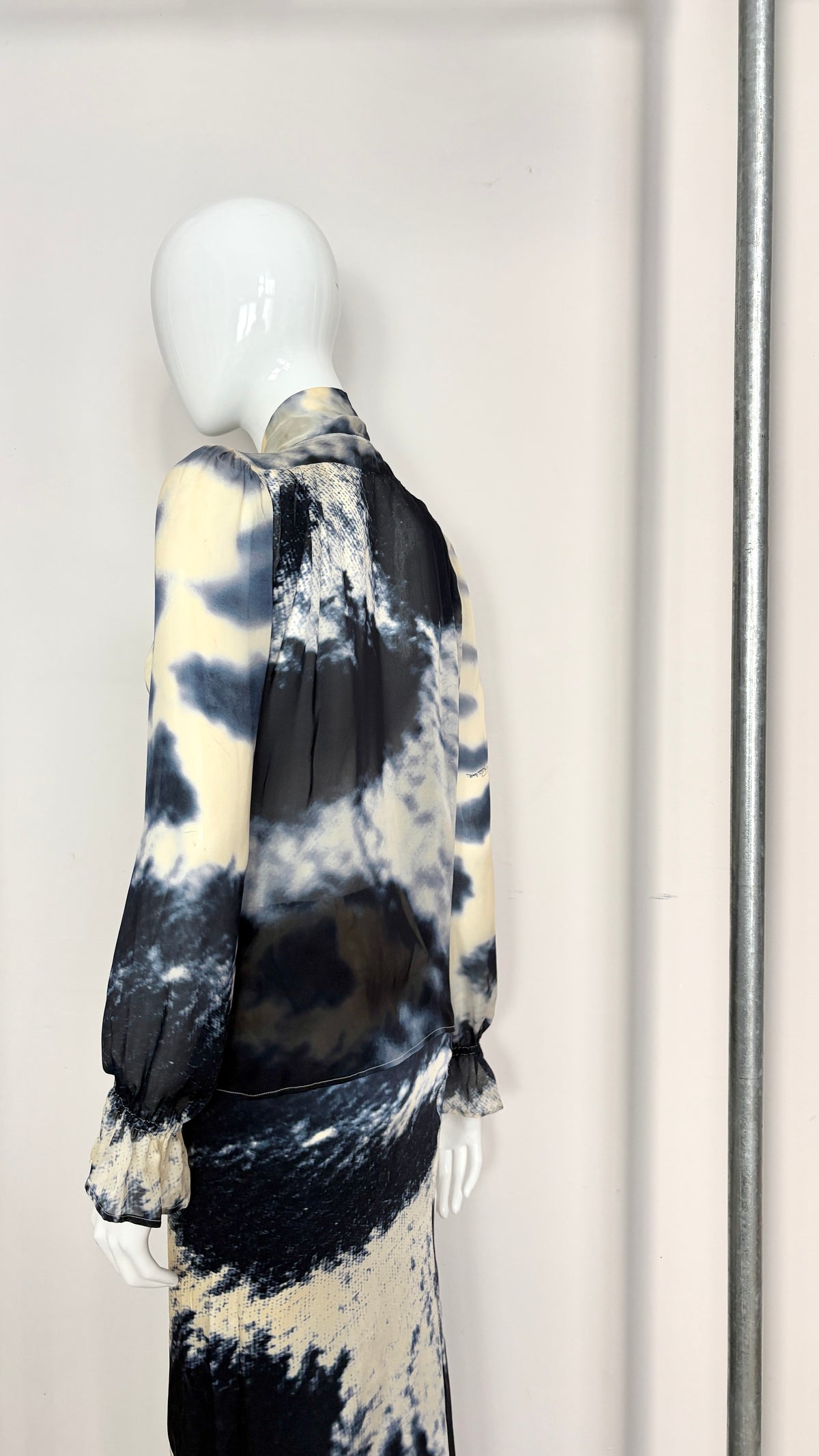 Roberto Cavalli abstract print ensemble