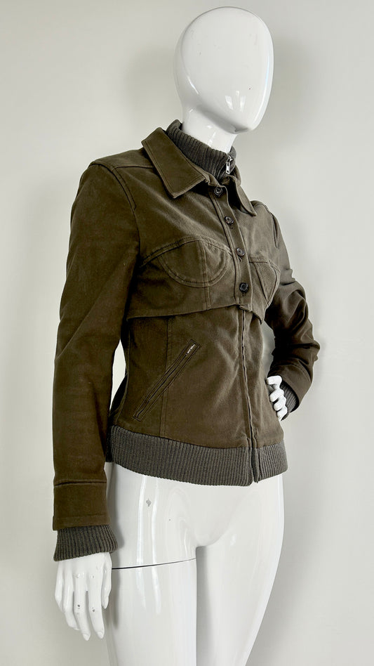 Hussein Chalayan doble layer jacket