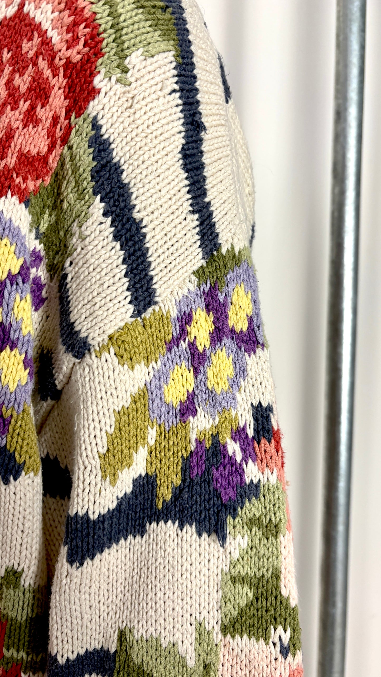 Joseph Tricot floral hand knit jumper