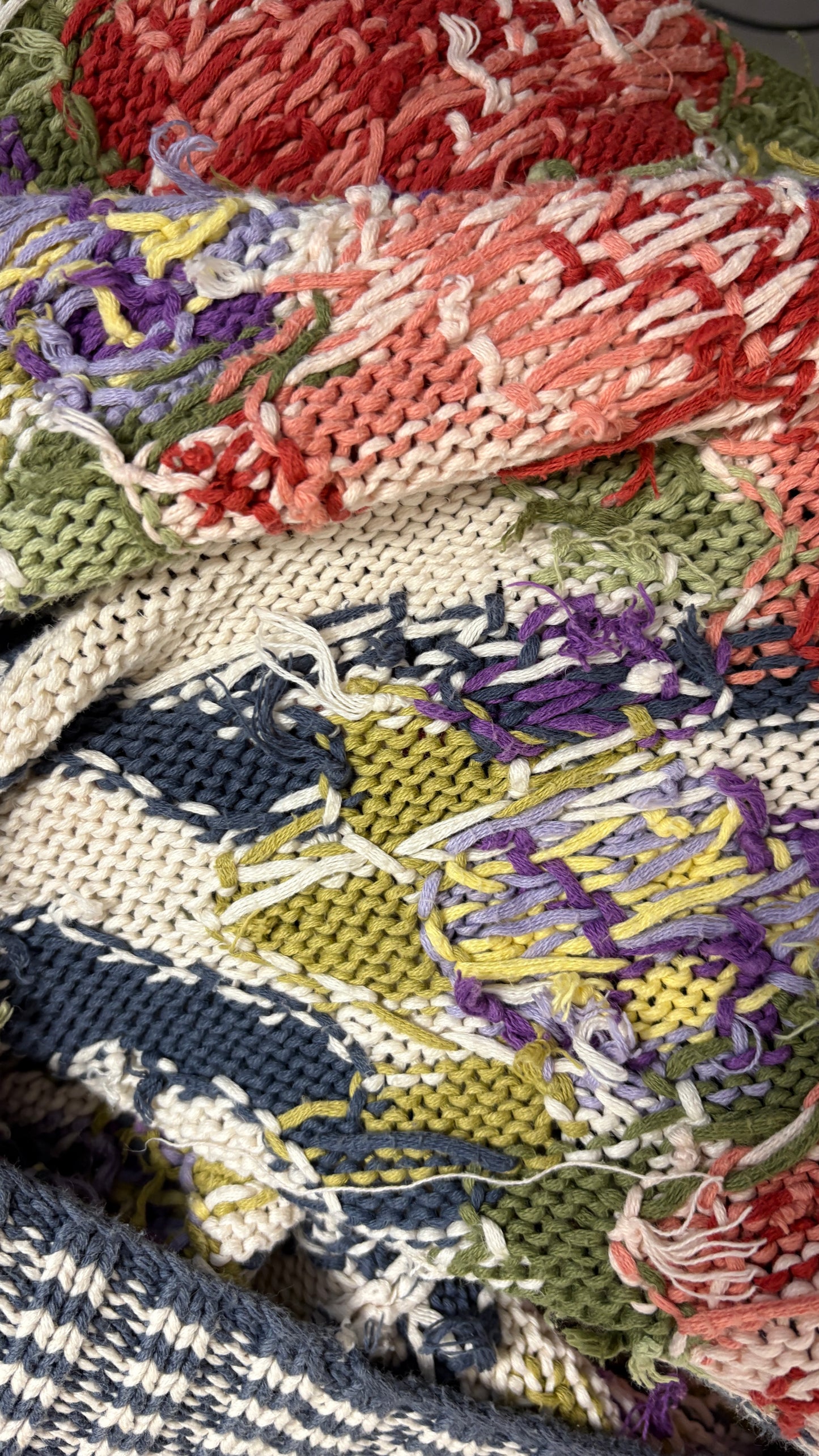 Joseph Tricot floral hand knit jumper