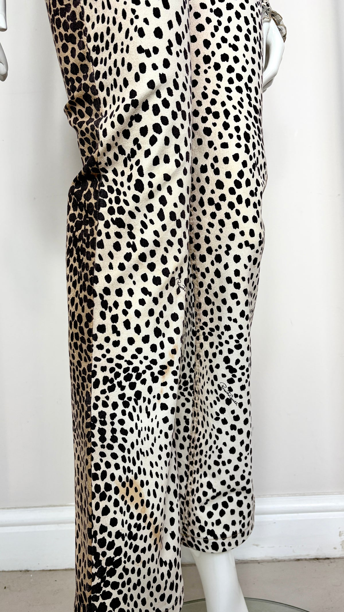 Roberto Cavalli leopard print ensemble