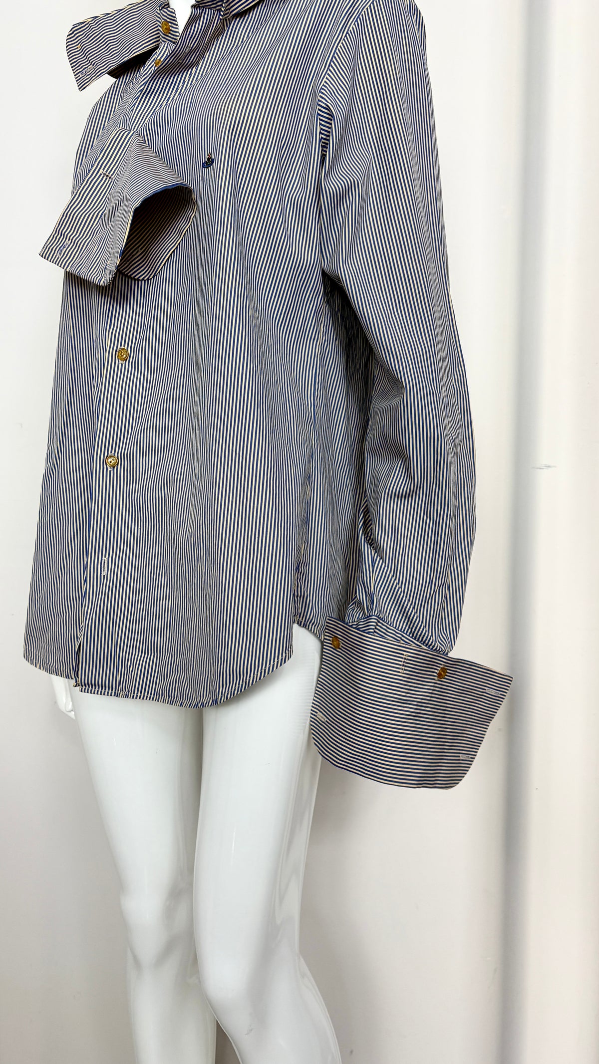 Vivienne Westwood detachable lapel shirt