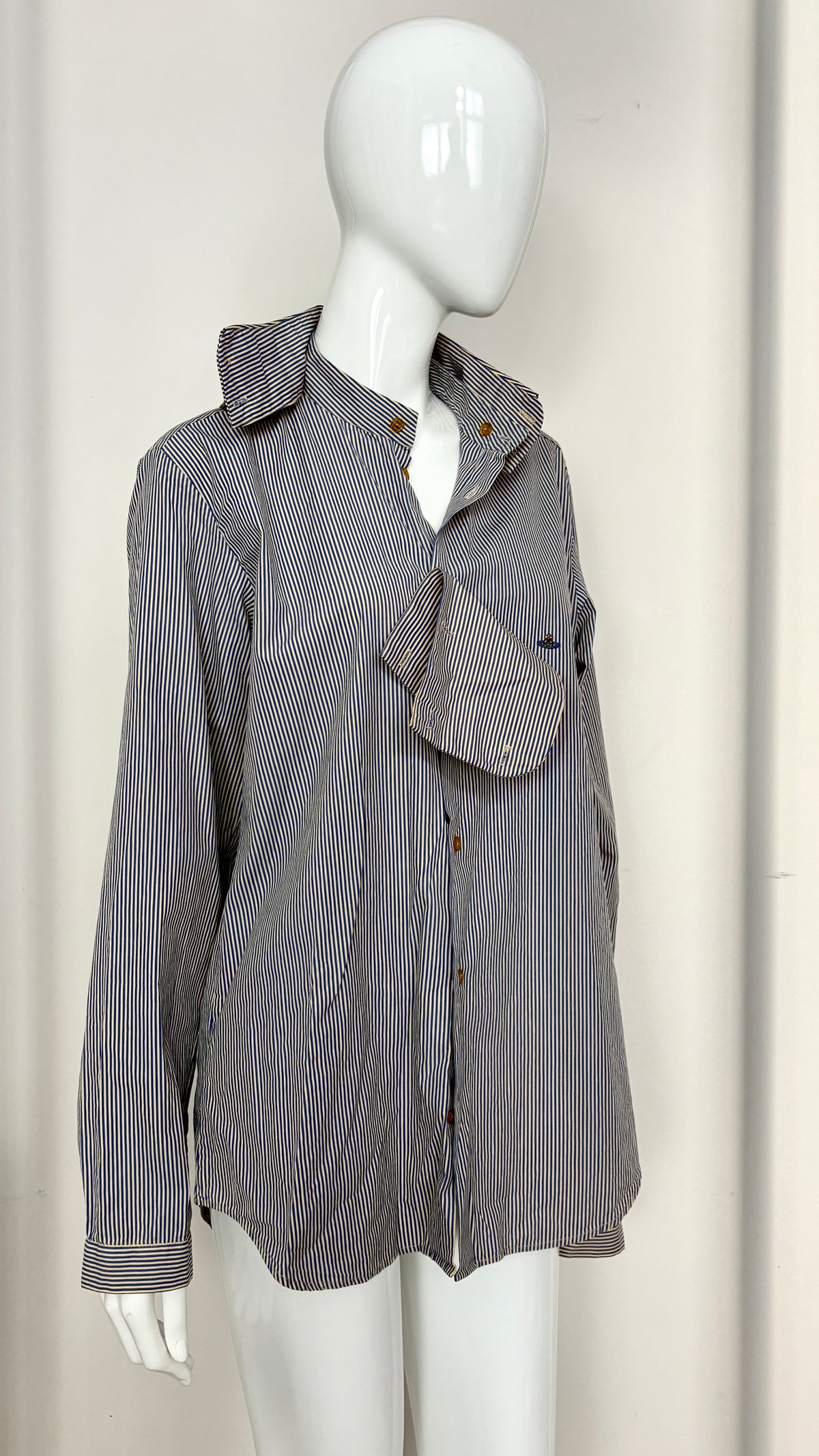 Vivienne Westwood detachable lapel shirt