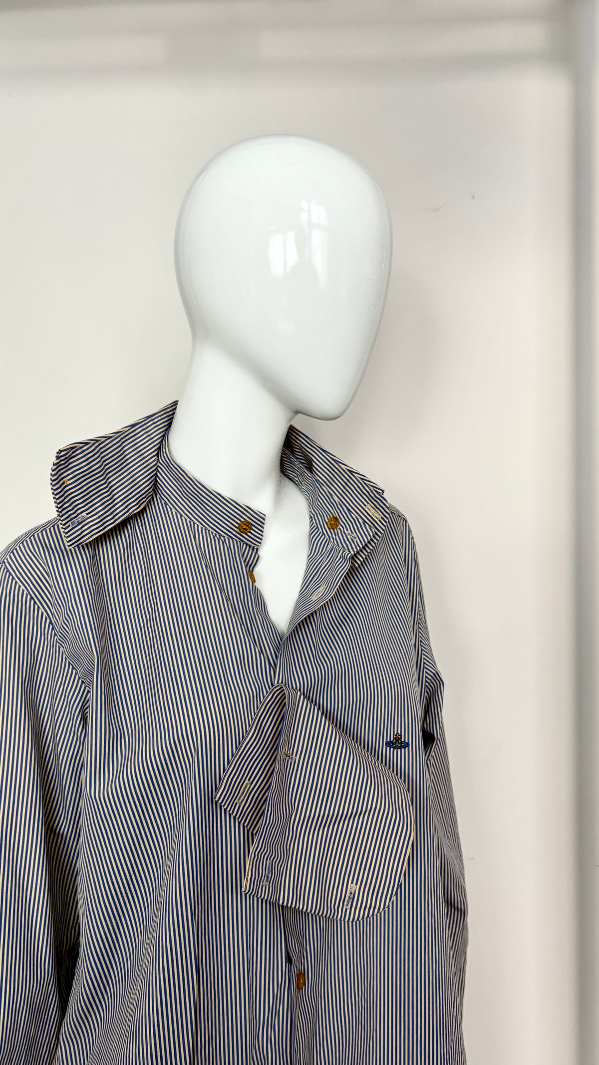 Vivienne Westwood detachable lapel shirt