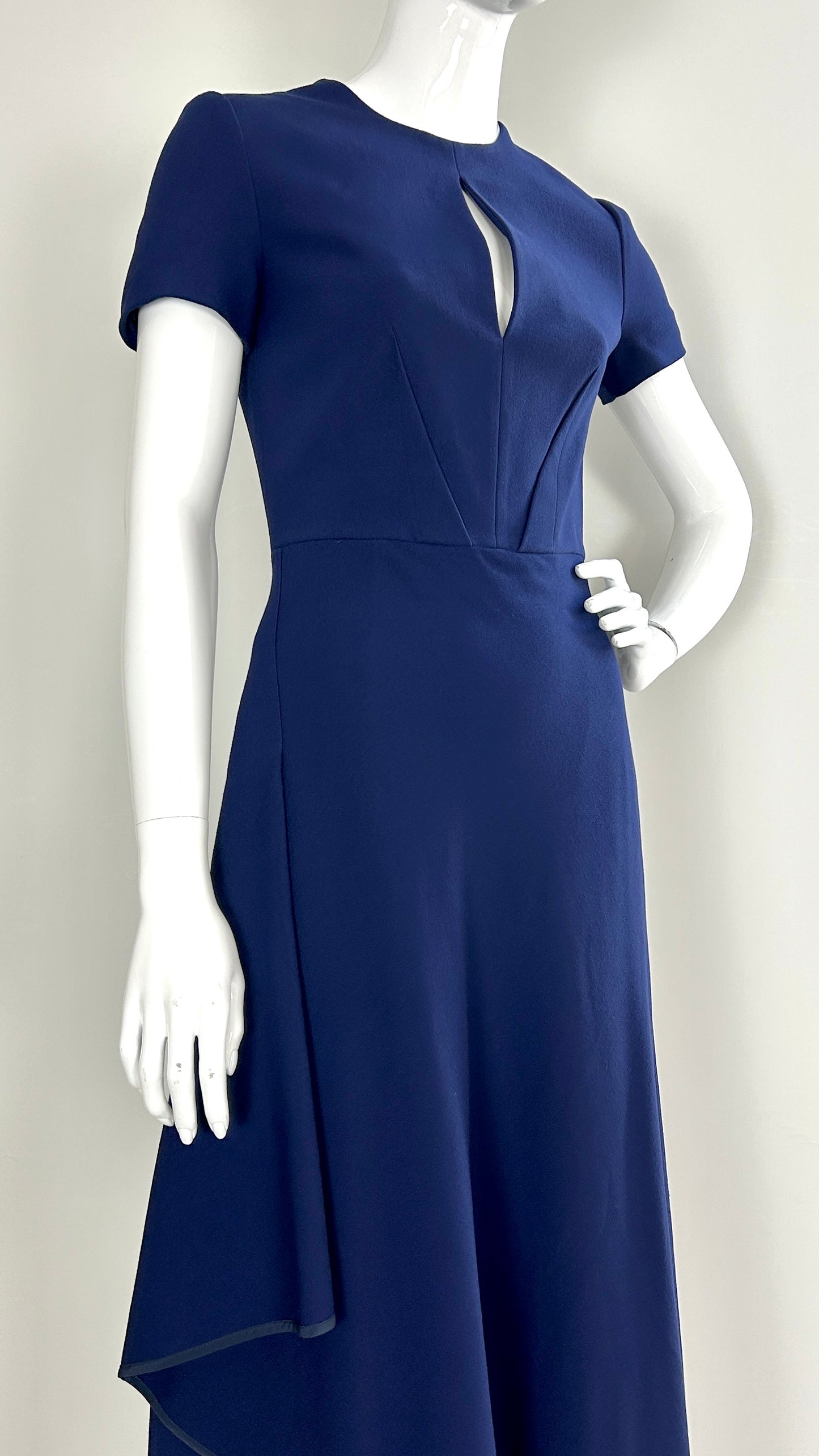 Roland Mouret draped side dress