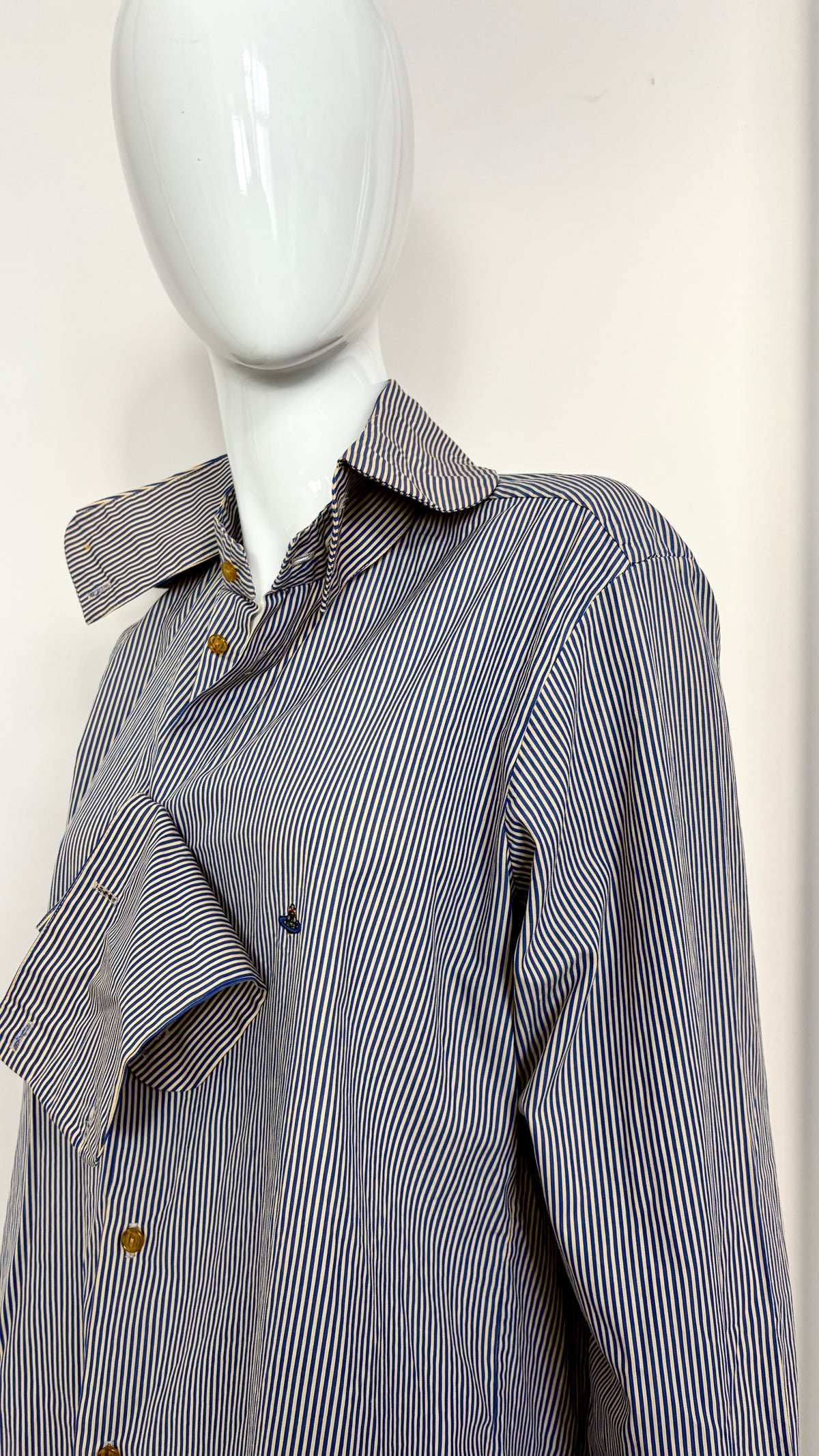Vivienne Westwood detachable lapel shirt