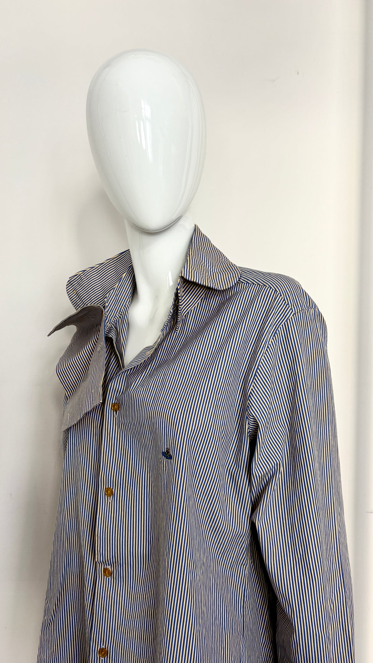 Vivienne Westwood detachable lapel shirt